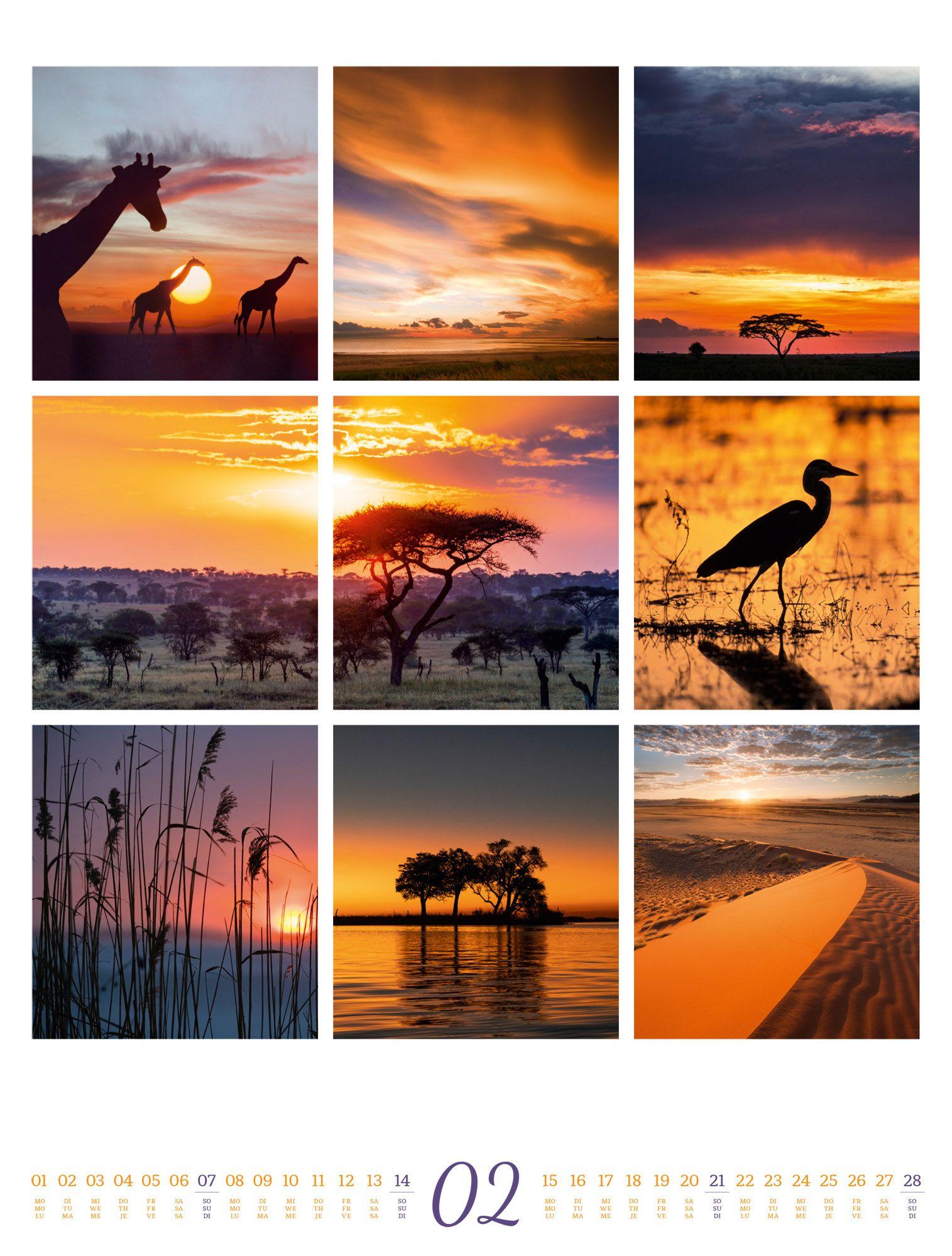 Beispielinhalt (Bild) Inspiration Natur Kalender 2027