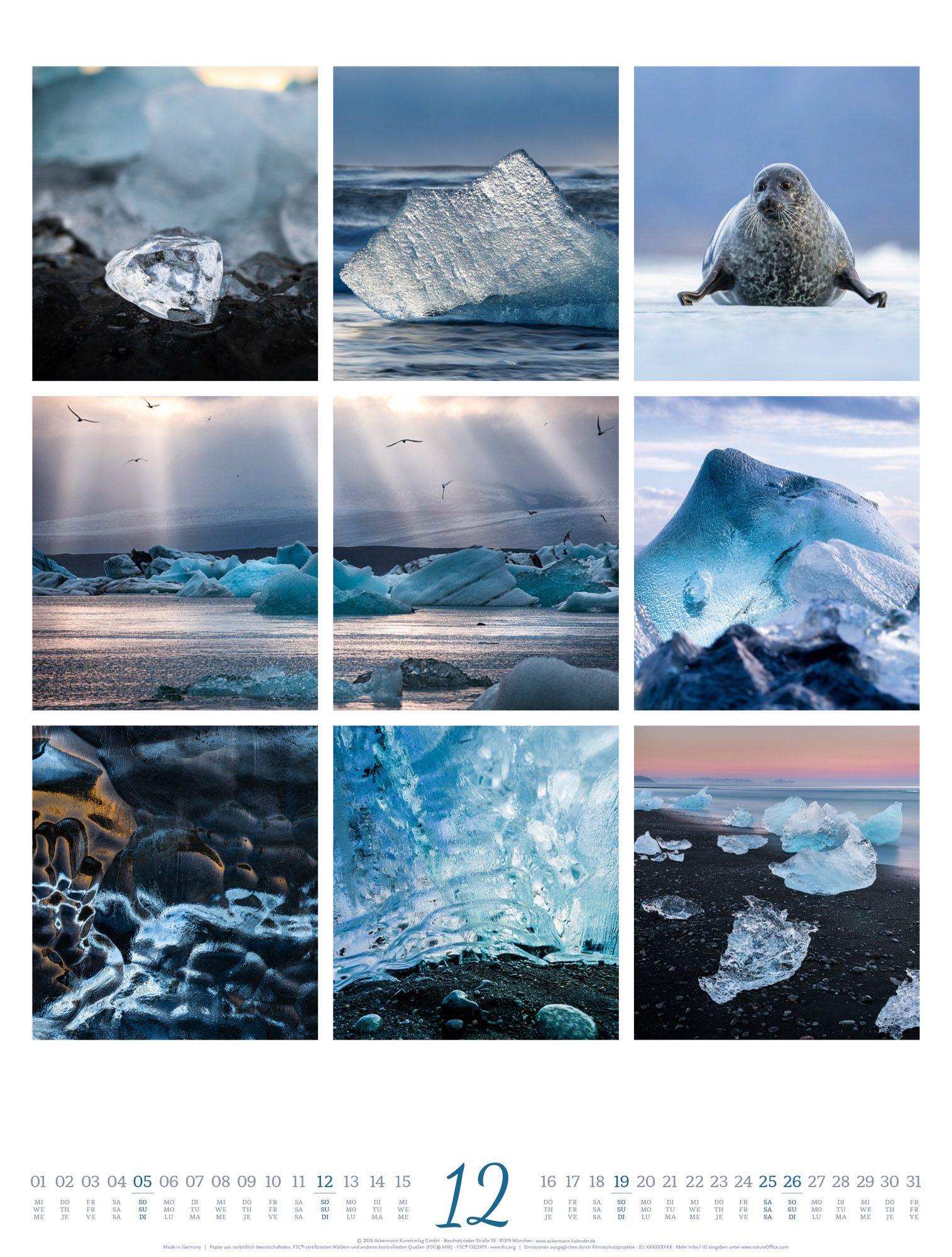 Beispielinhalt (Bild) Inspiration Natur Kalender 2027