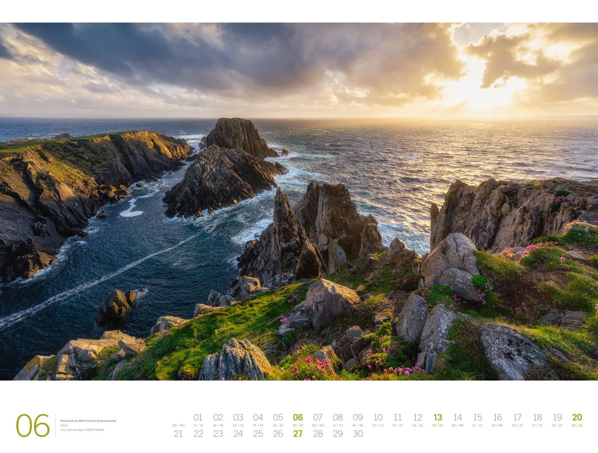 Beispielinhalt (Bild) Planet Earth Gallery Kalender 2027