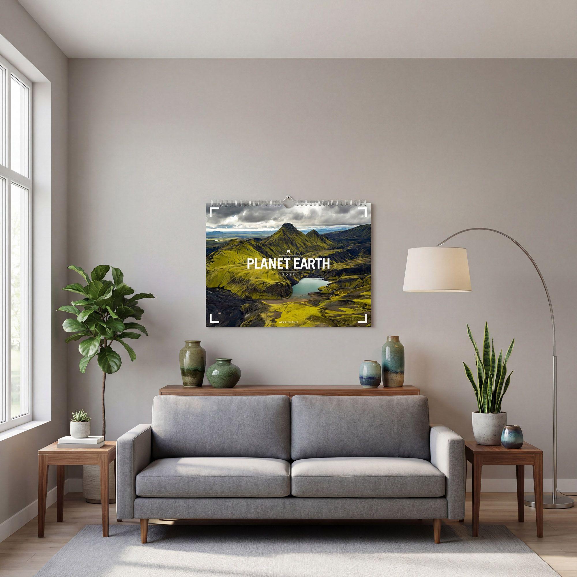 Beispielinhalt (Bild) Planet Earth Gallery Kalender 2027