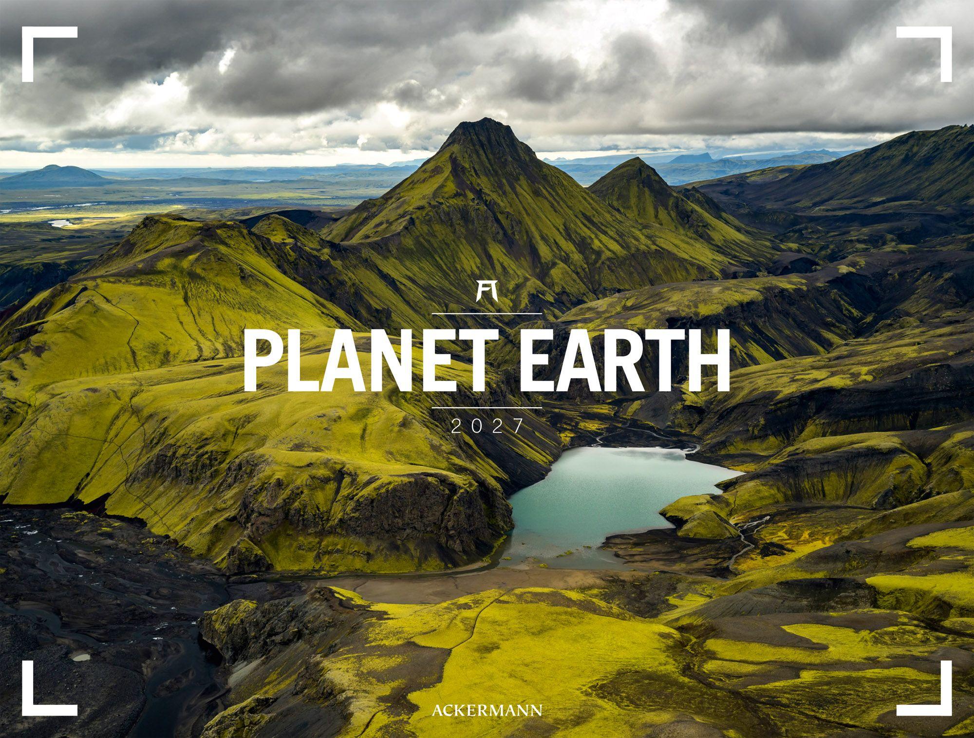 Vorderes Coverbild Planet Earth Gallery Kalender 2027