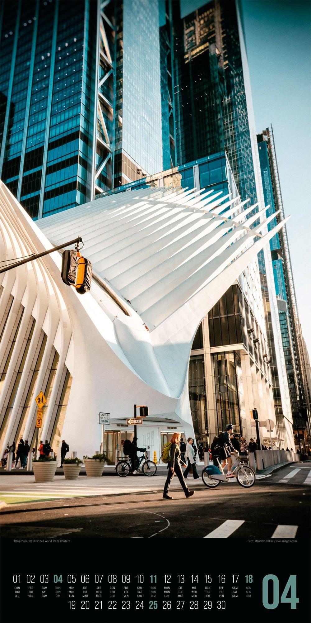 Beispielinhalt (Bild) Inside New York Kalender 2027