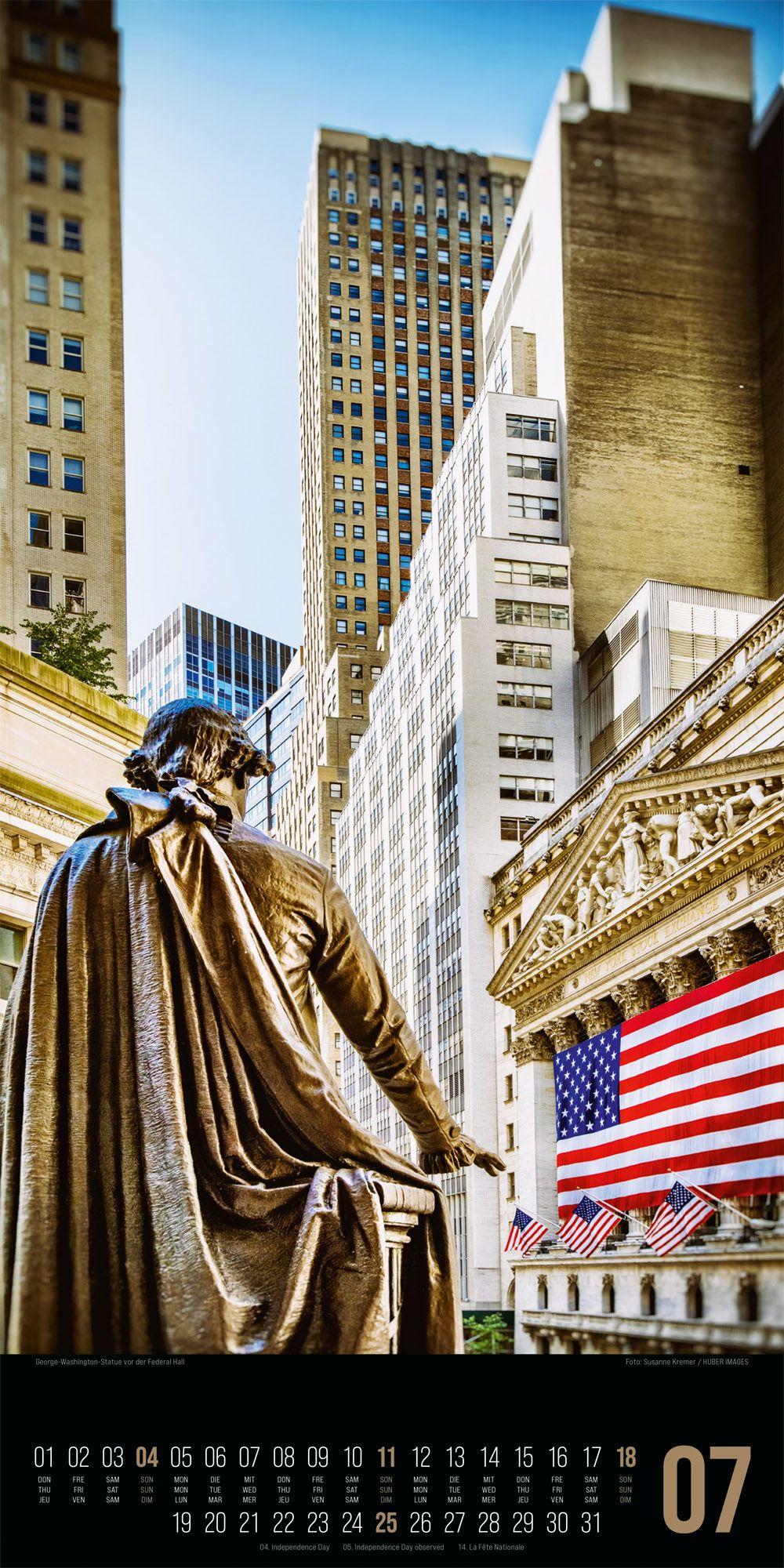 Beispielinhalt (Bild) Inside New York Kalender 2027