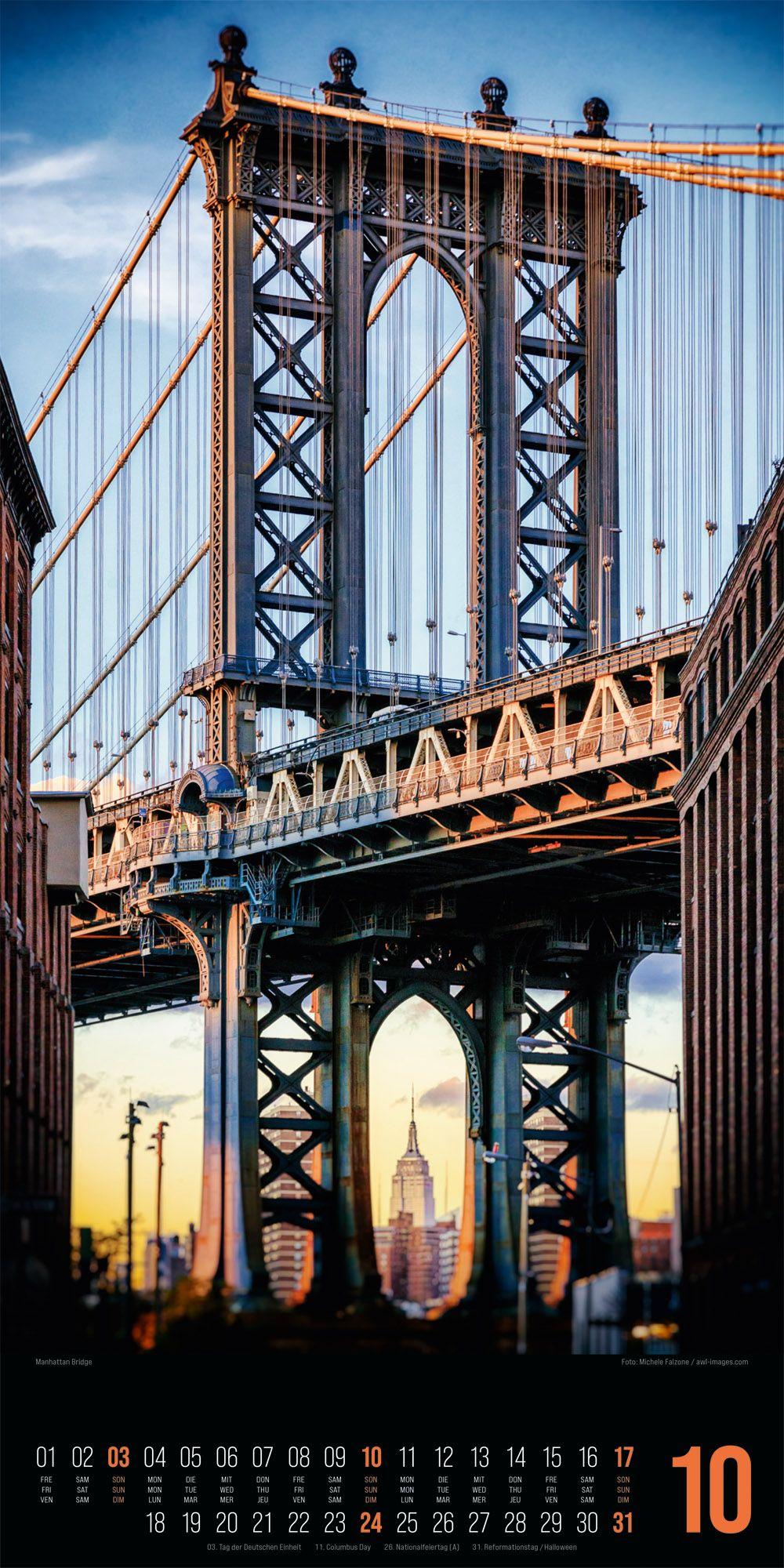 Beispielinhalt (Bild) Inside New York Kalender 2027