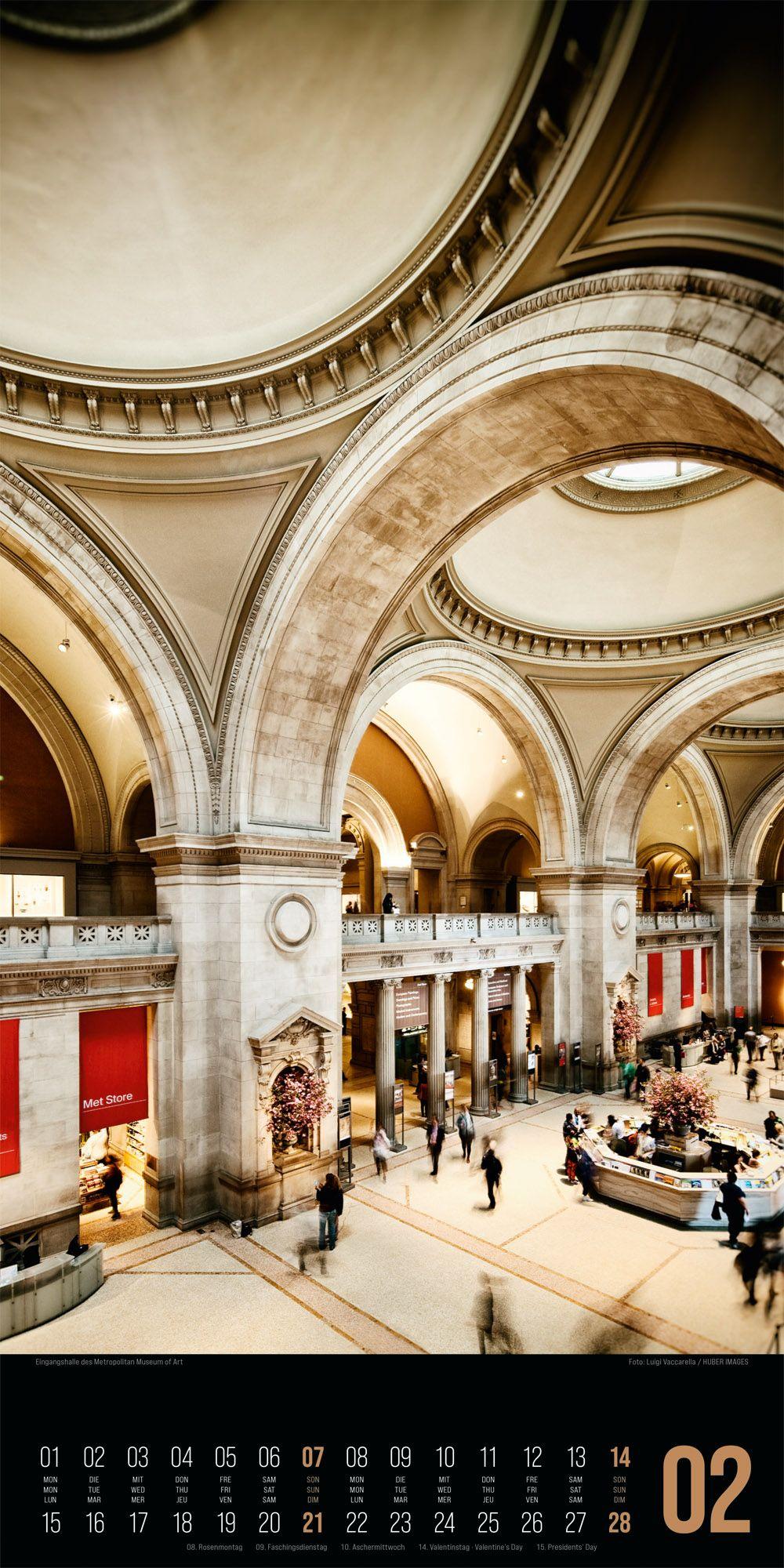 Beispielinhalt (Bild) Inside New York Kalender 2027