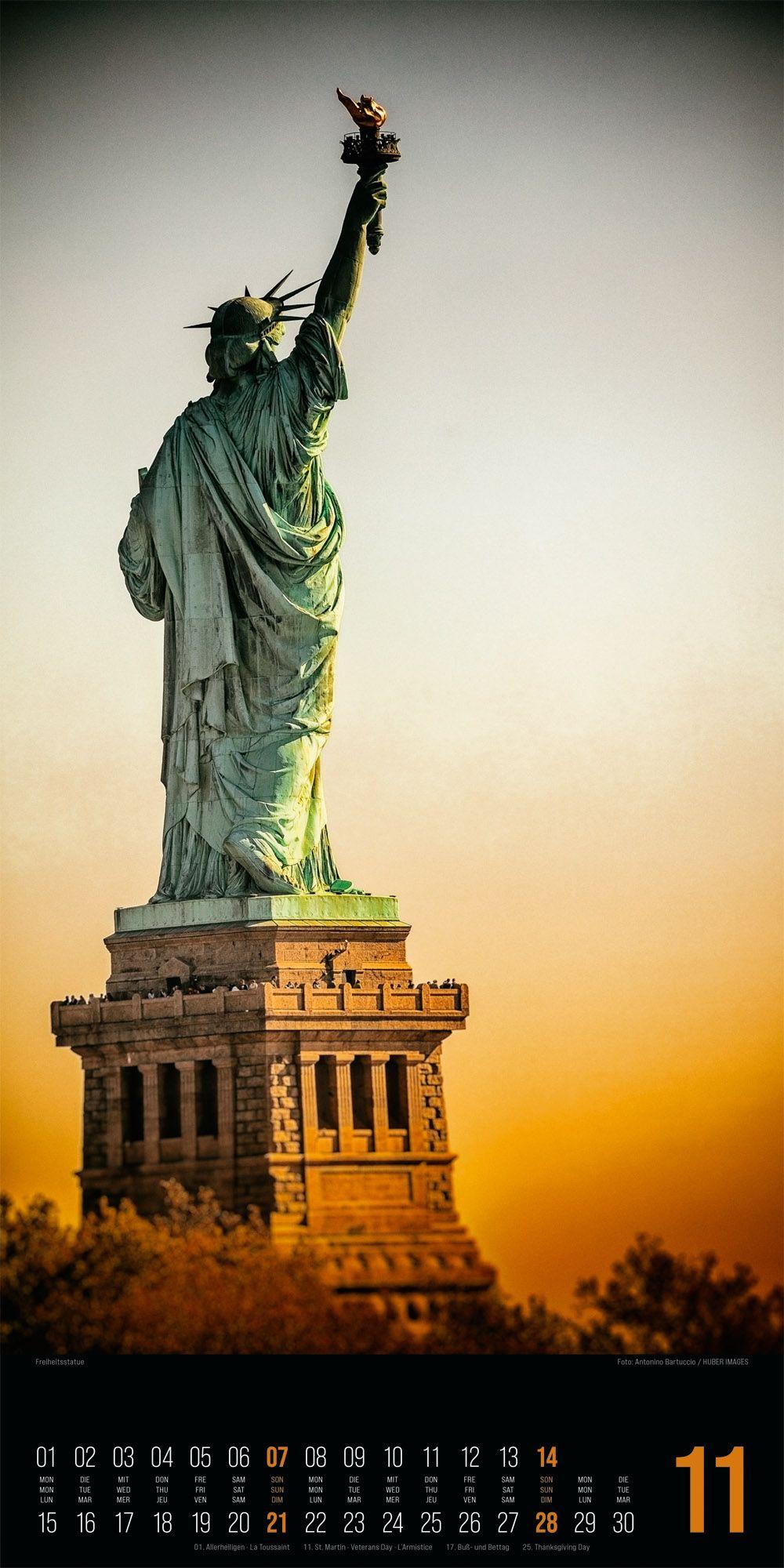 Beispielinhalt (Bild) Inside New York Kalender 2027