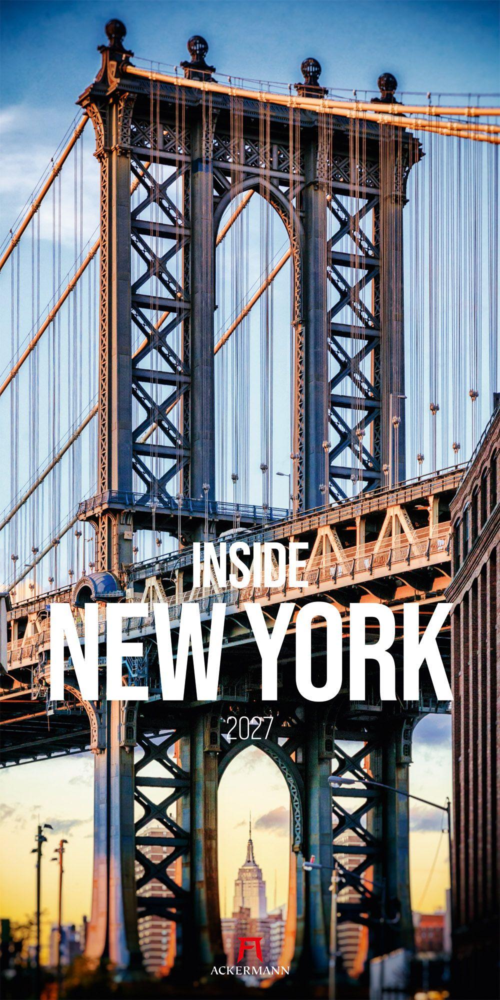 Vorderes Coverbild Inside New York Kalender 2027