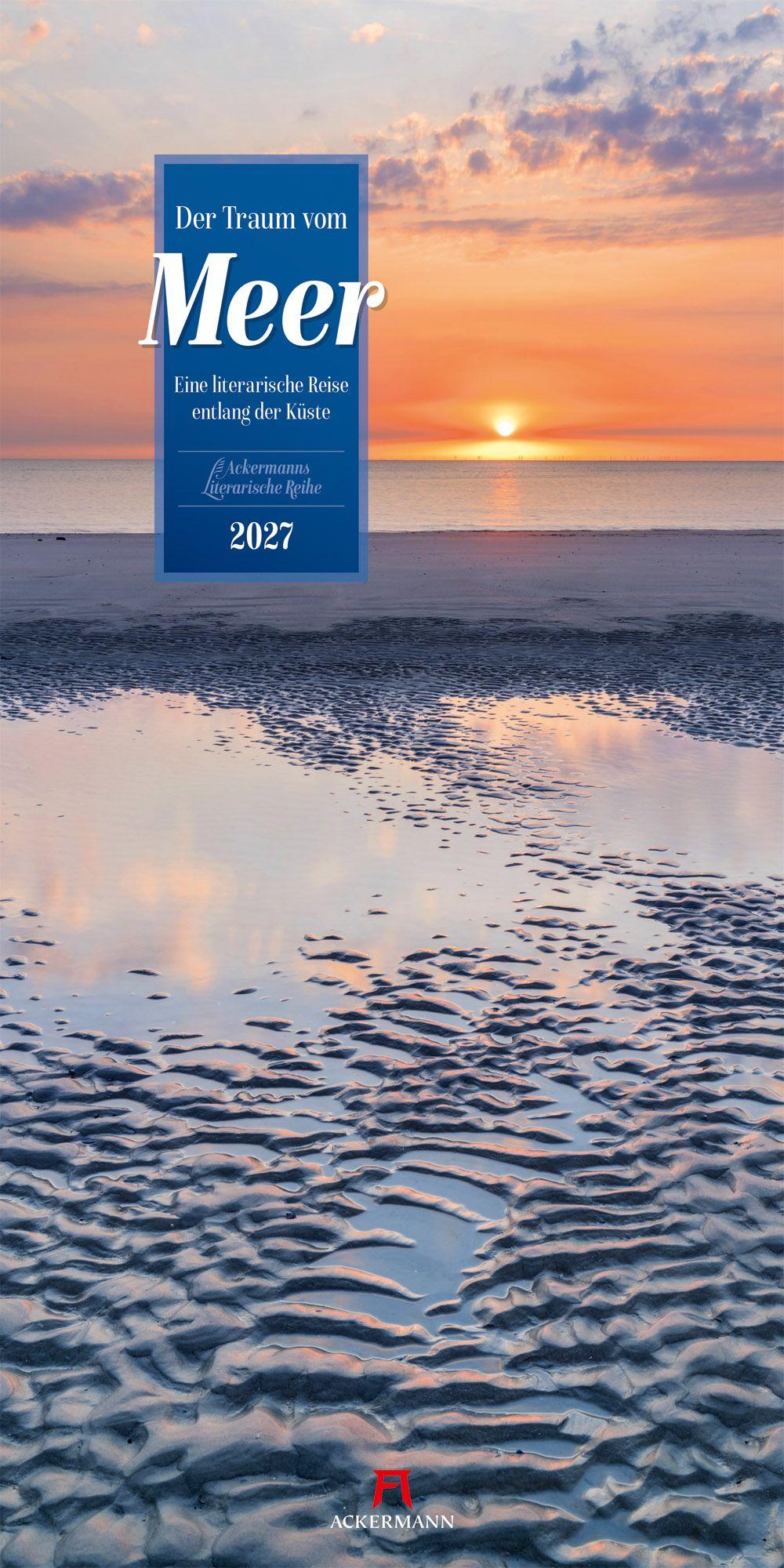 Vorderes Coverbild Der Traum vom Meer Literatur-Kalender 2027