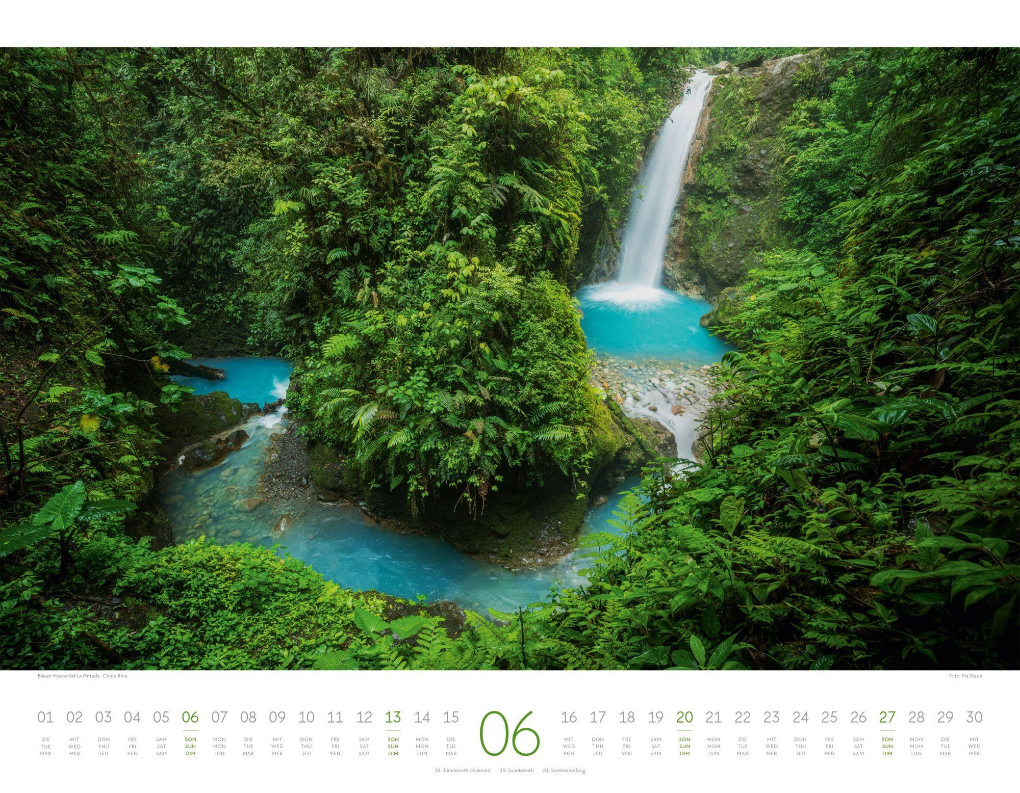 Beispielinhalt (Bild) Geheime Paradiese Kalender 2027