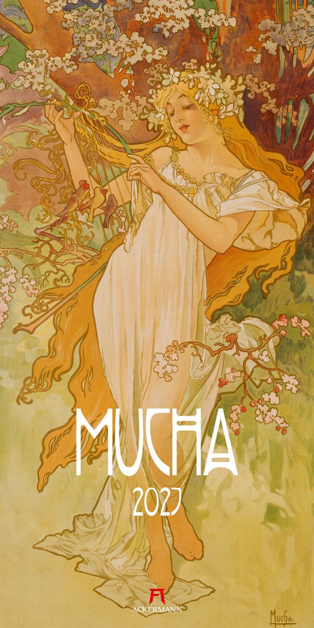 Vorderes Coverbild Alfons Mucha Kalender 2027