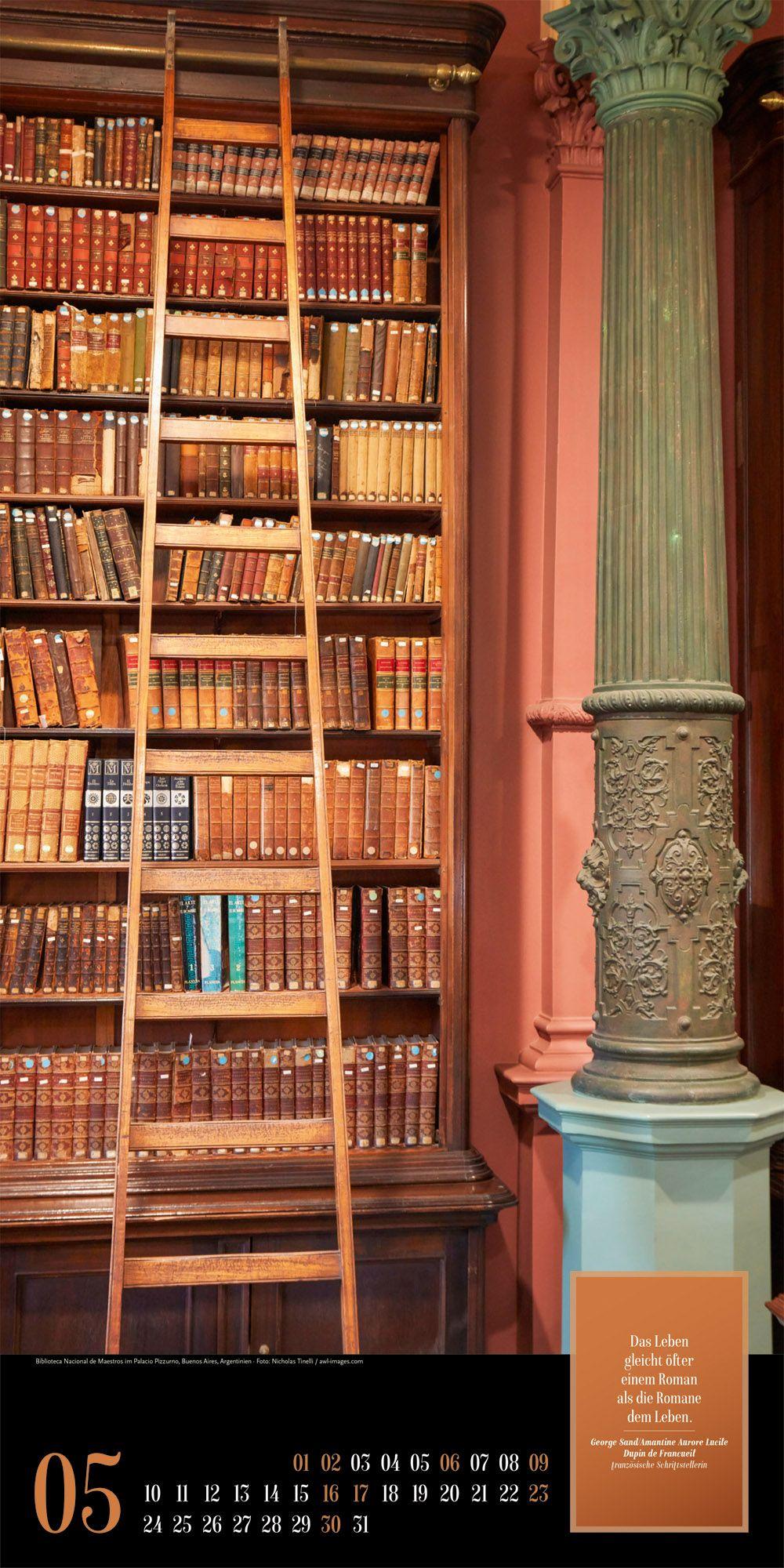 Beispielinhalt (Bild) Lust am Lesen Literatur-Kalender 2027