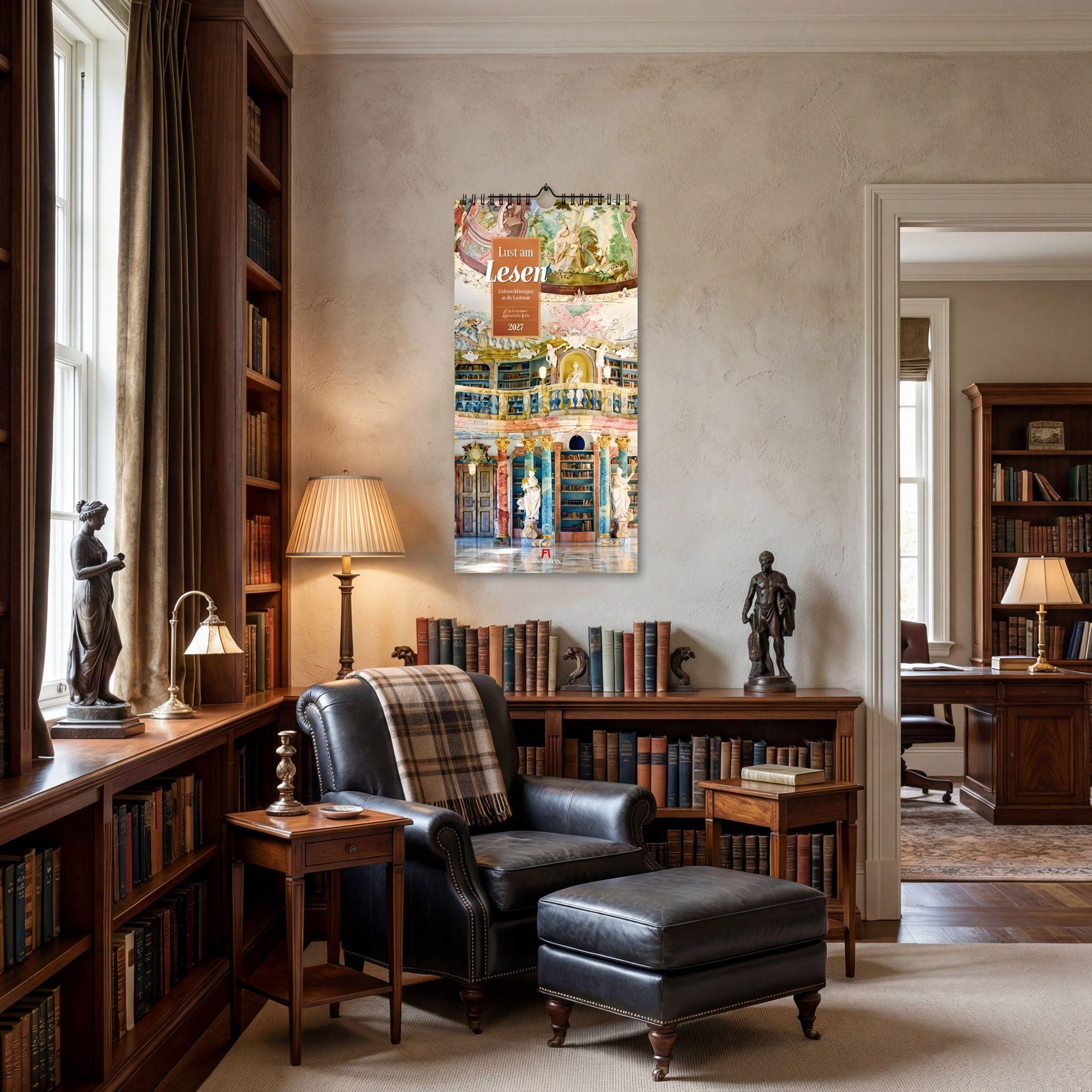 Beispielinhalt (Bild) Lust am Lesen Literatur-Kalender 2027