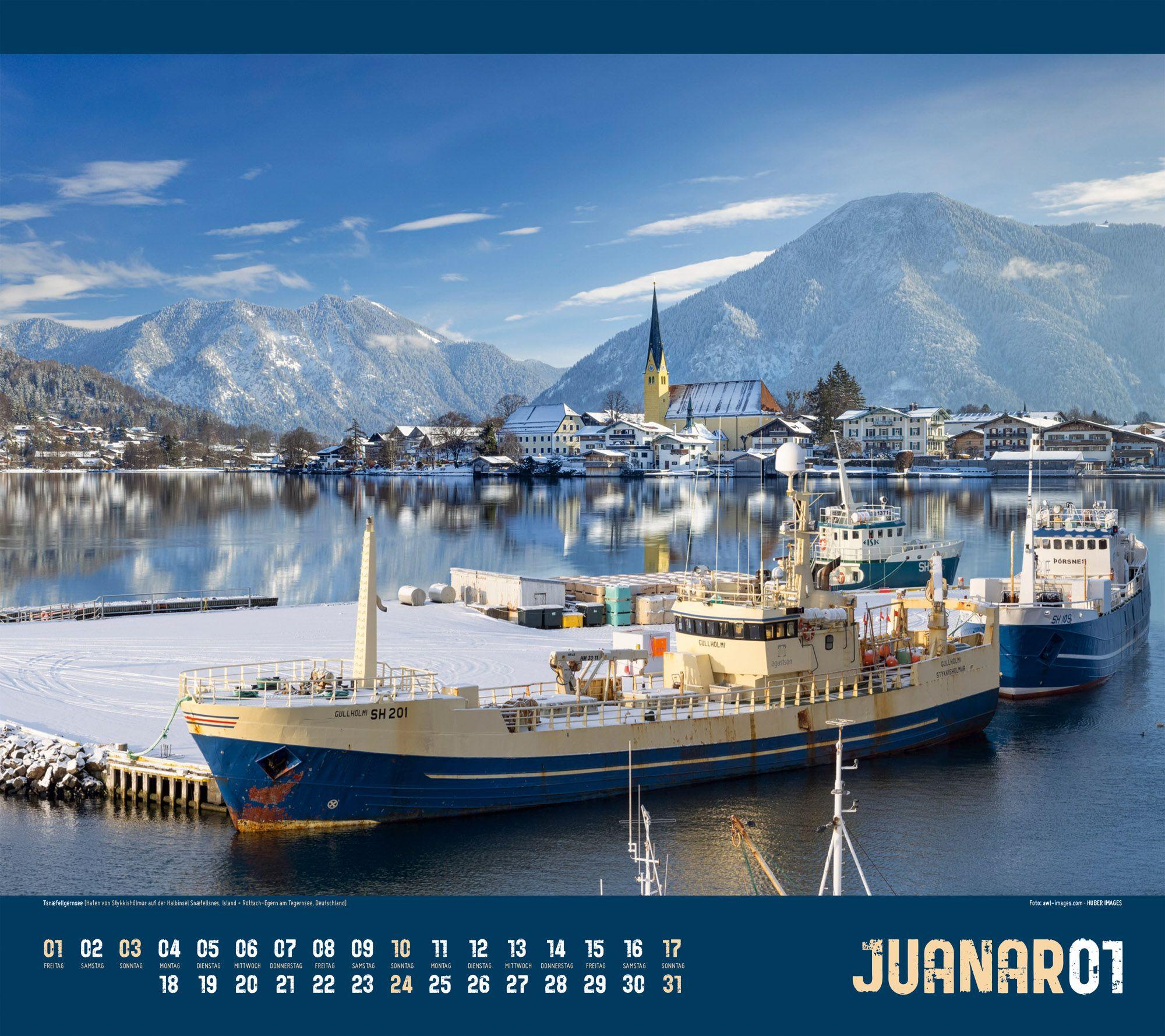 Beispielinhalt (Bild) Verrückte Welt Kalender 2027