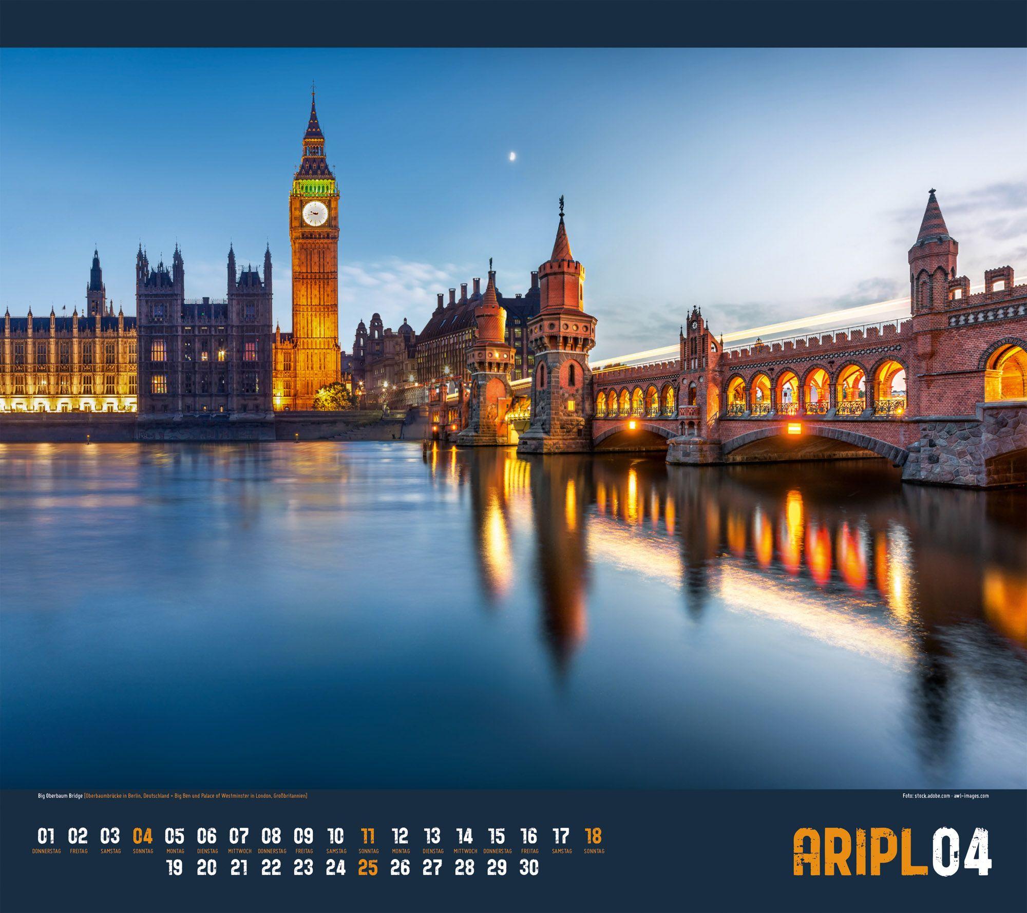 Beispielinhalt (Bild) Verrückte Welt Kalender 2027