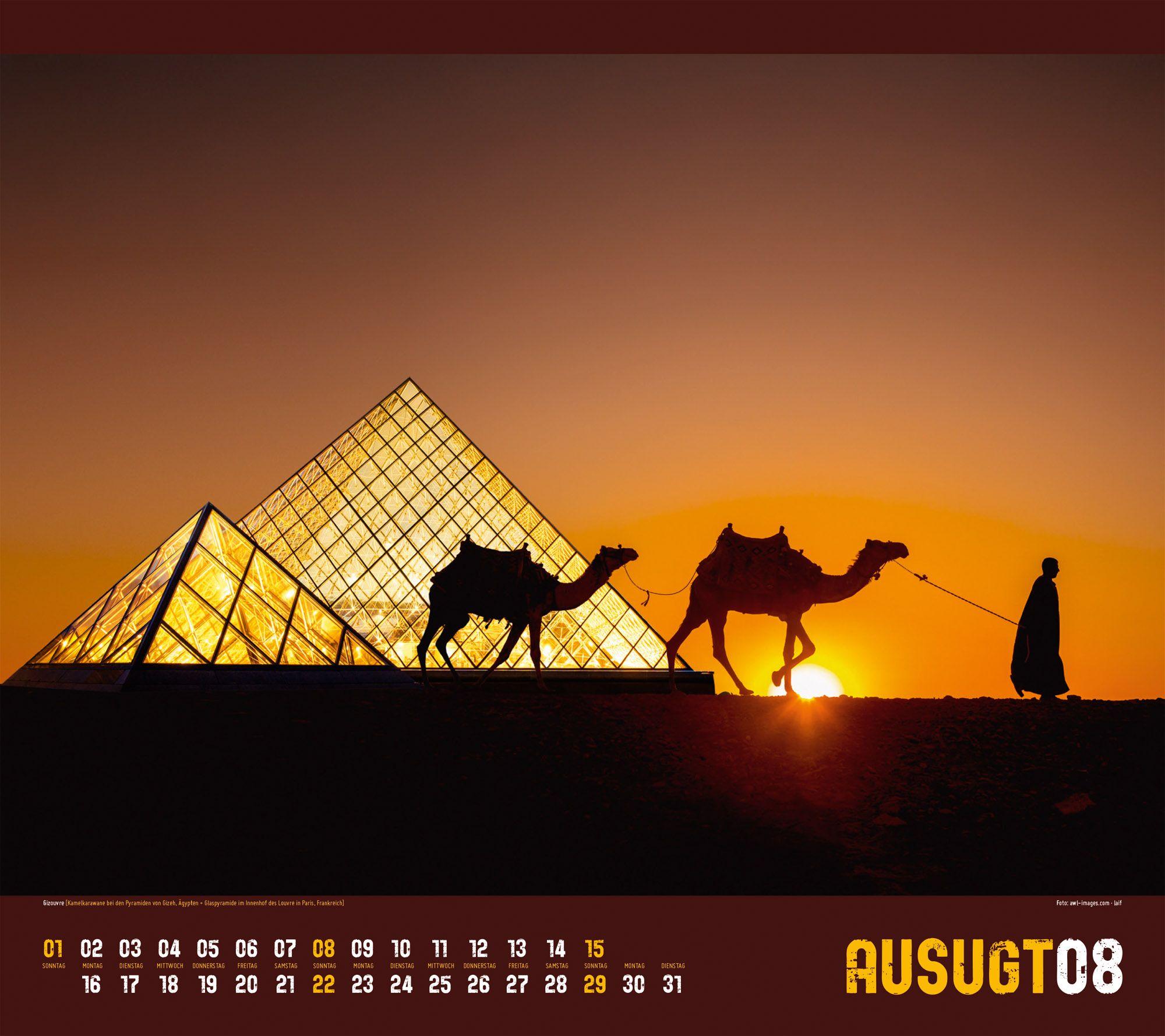 Beispielinhalt (Bild) Verrückte Welt Kalender 2027