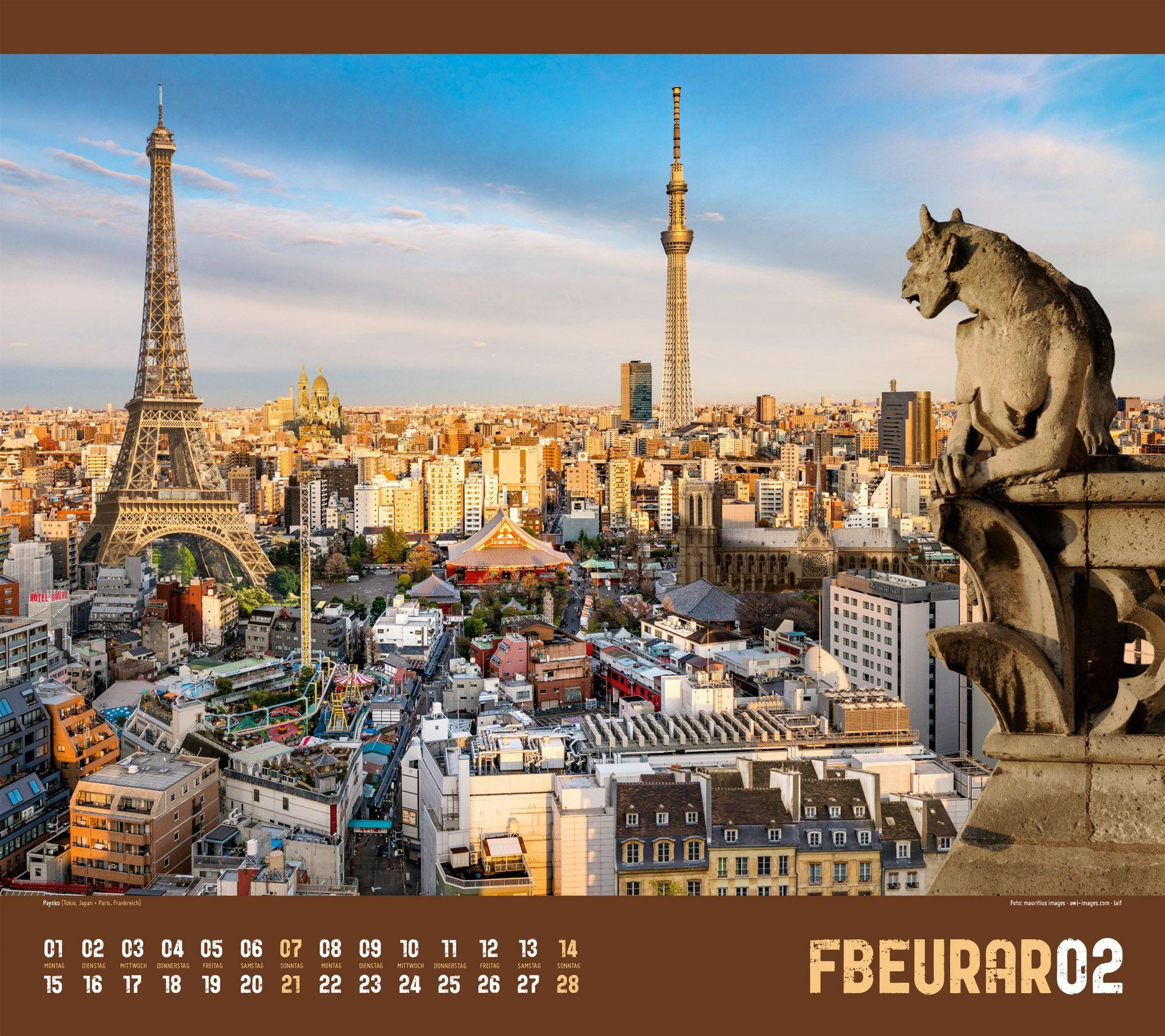 Beispielinhalt (Bild) Verrückte Welt Kalender 2027