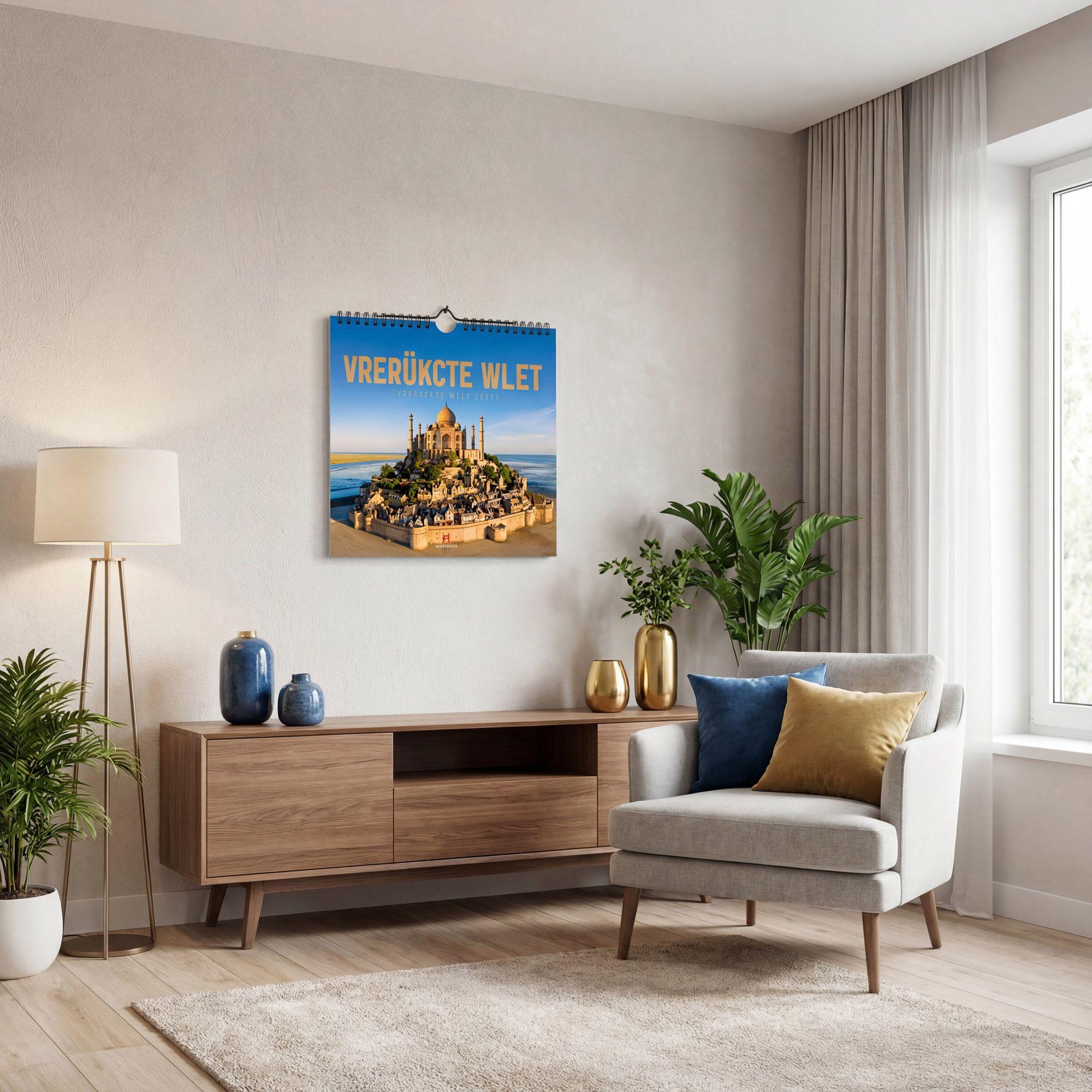 Beispielinhalt (Bild) Verrückte Welt Kalender 2027