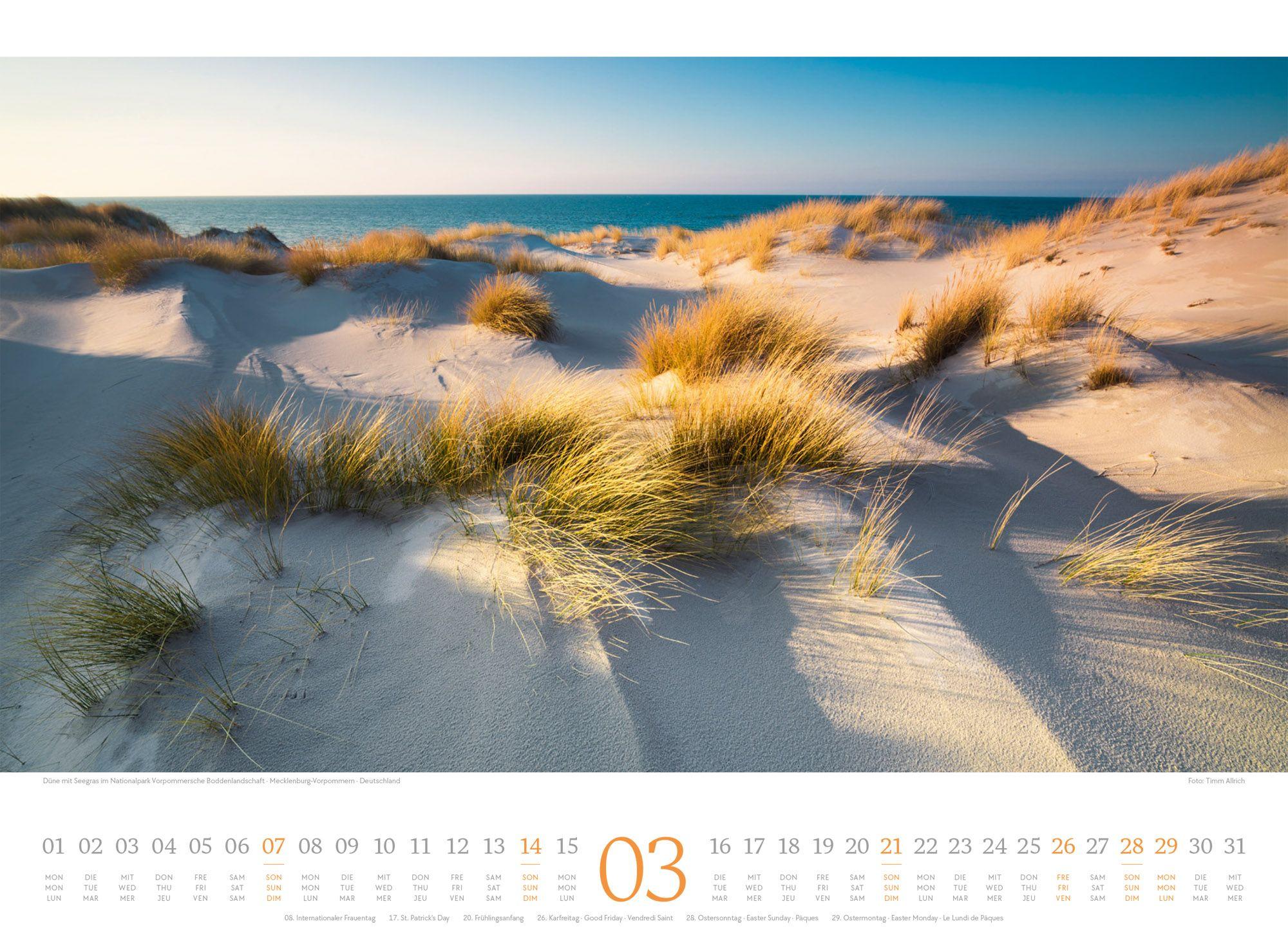 Beispielinhalt (Bild) Harmonie Kalender 2027