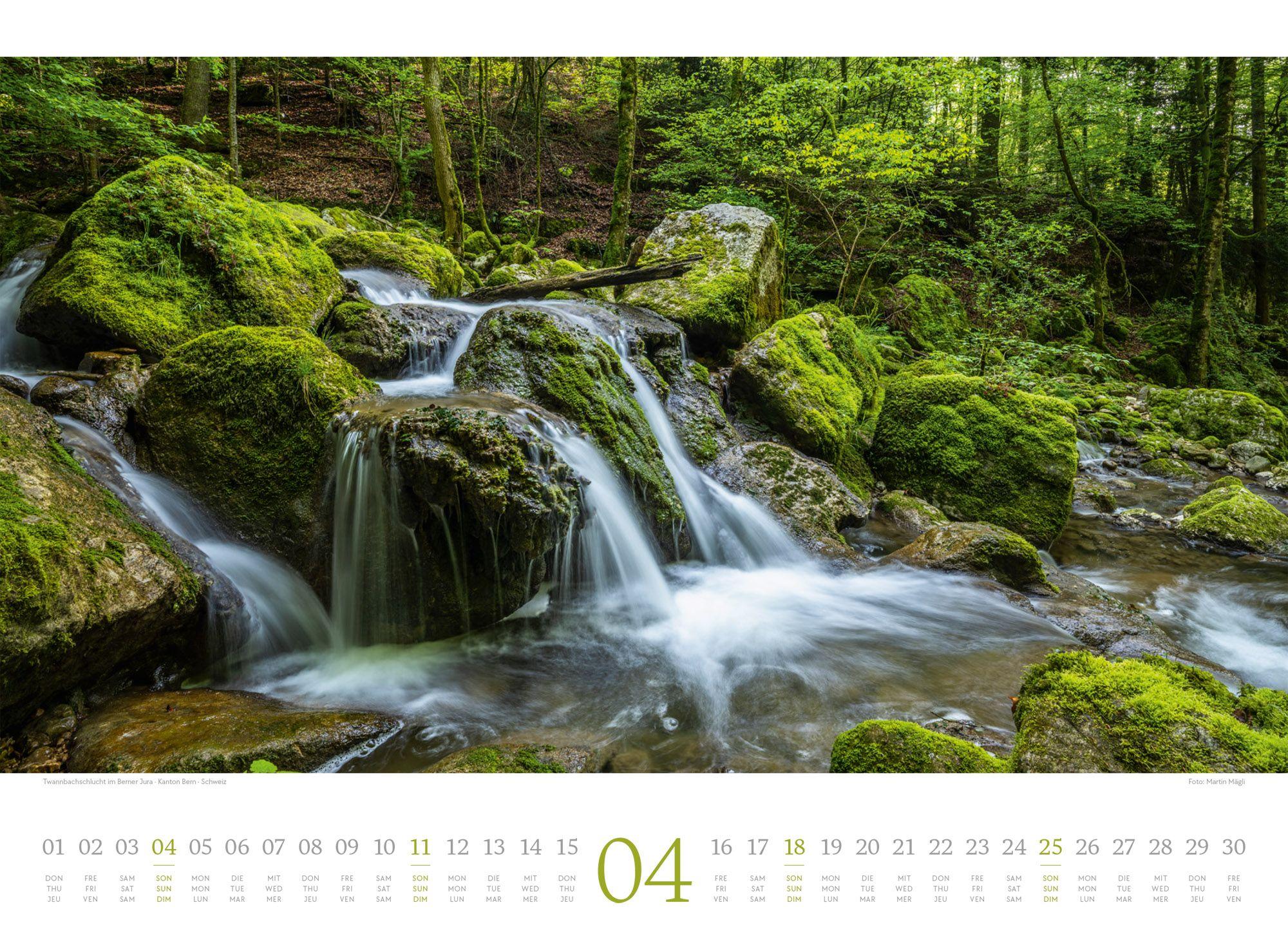 Beispielinhalt (Bild) Harmonie Kalender 2027