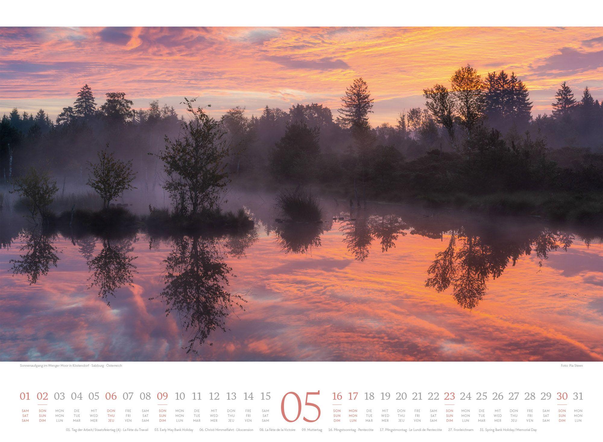 Beispielinhalt (Bild) Harmonie Kalender 2027