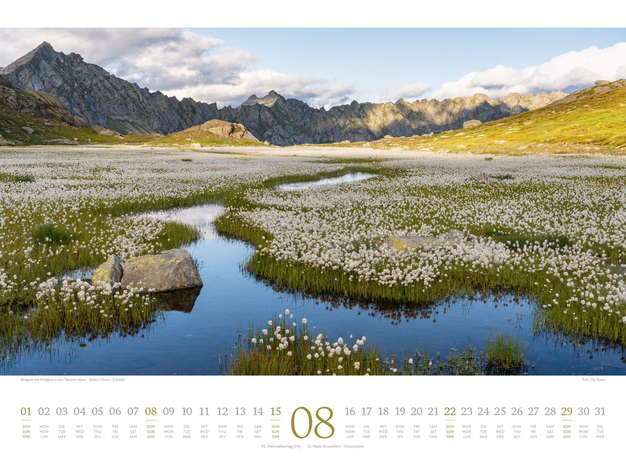 Beispielinhalt (Bild) Harmonie Kalender 2027