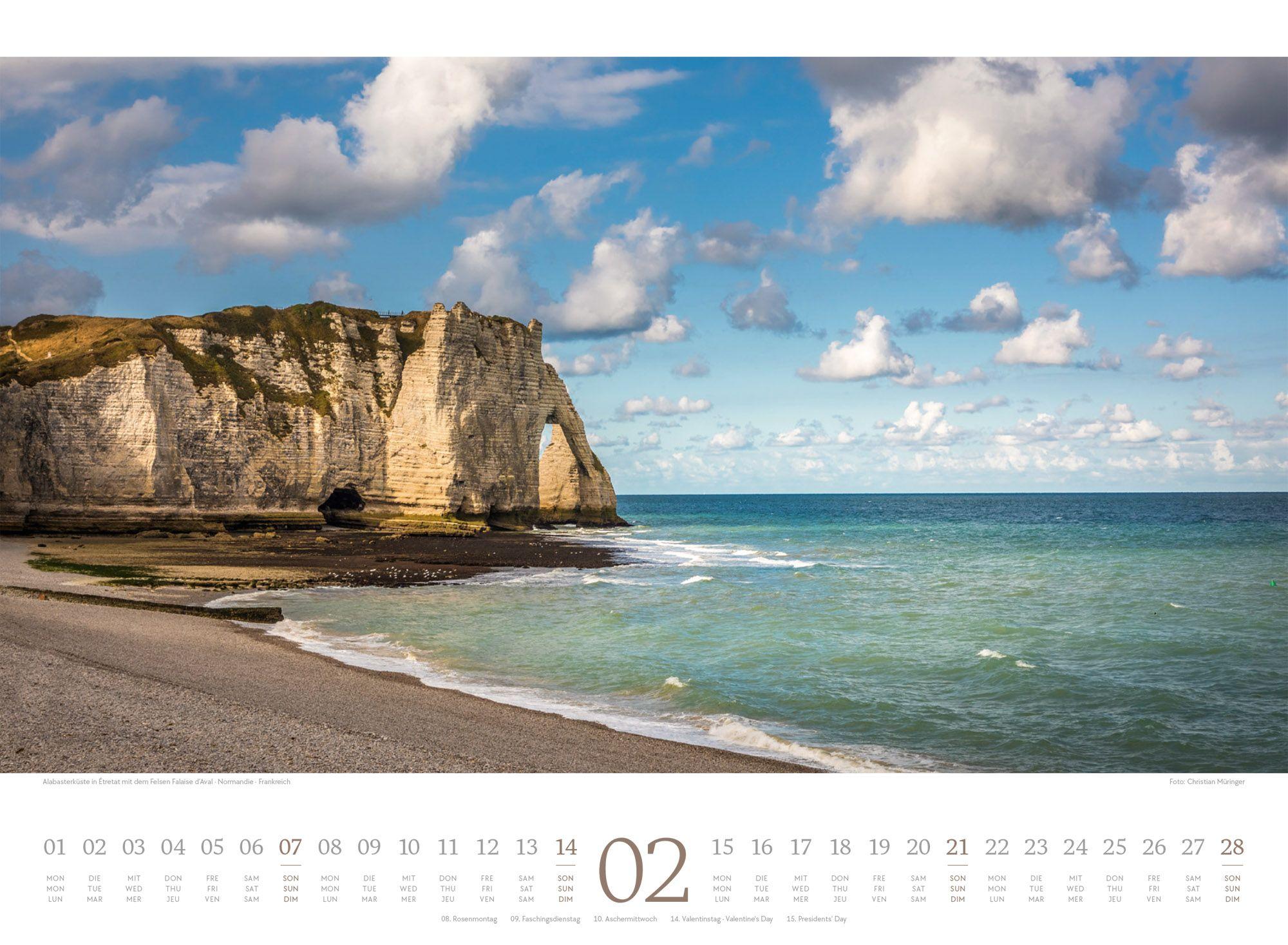 Beispielinhalt (Bild) Harmonie Kalender 2027