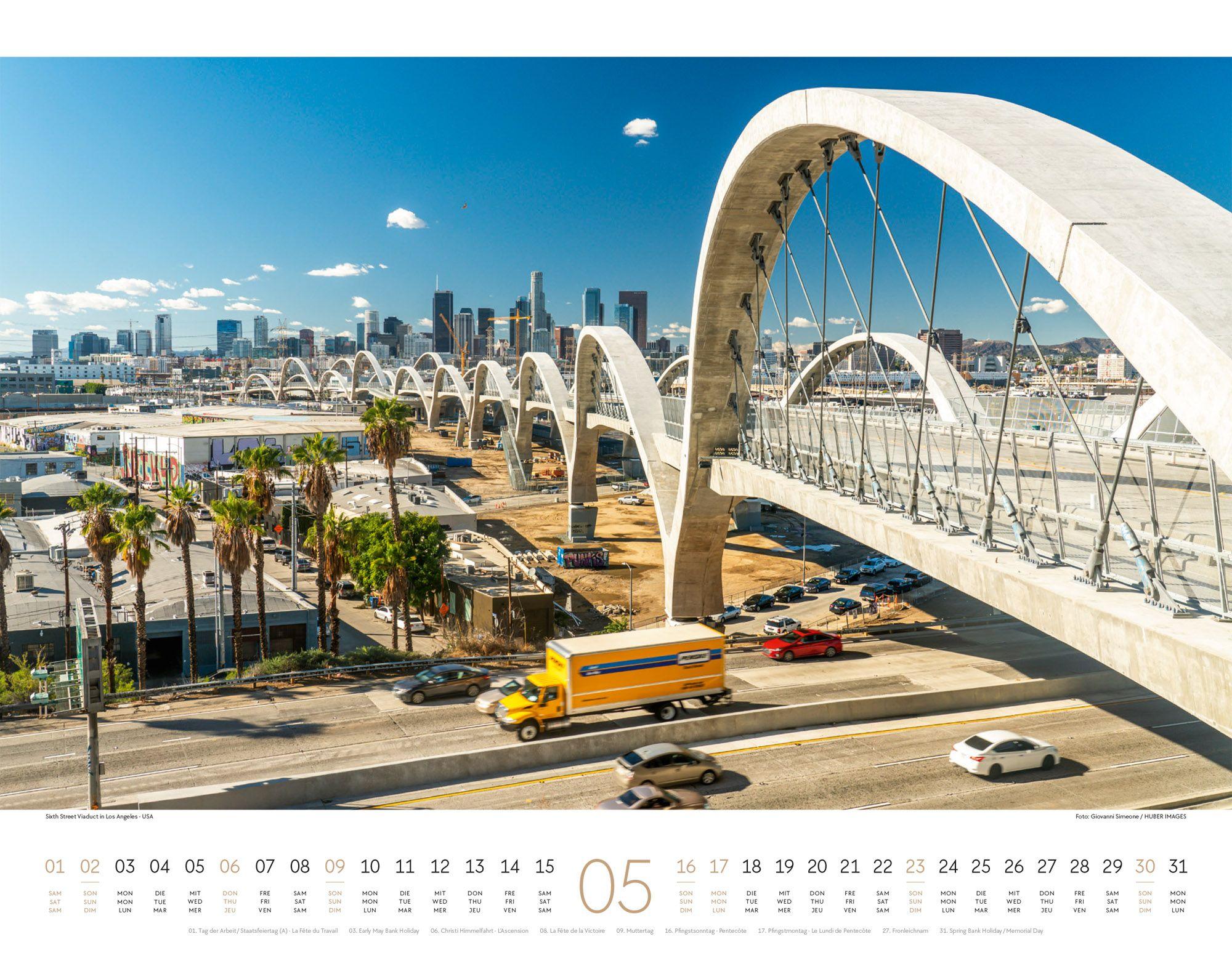 Beispielinhalt (Bild) Brücken Kalender 2027