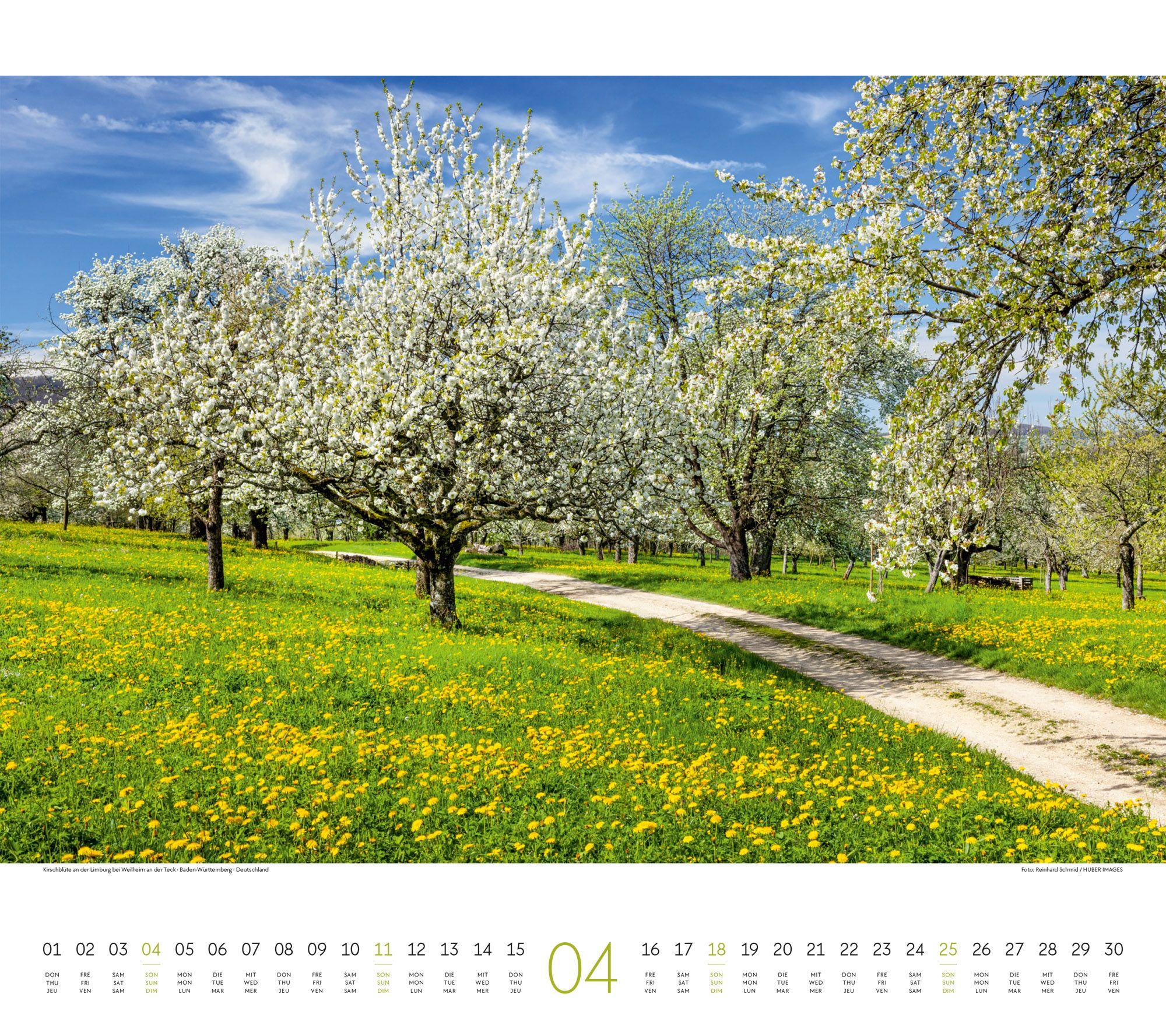 Beispielinhalt (Bild) Wege Kalender 2027