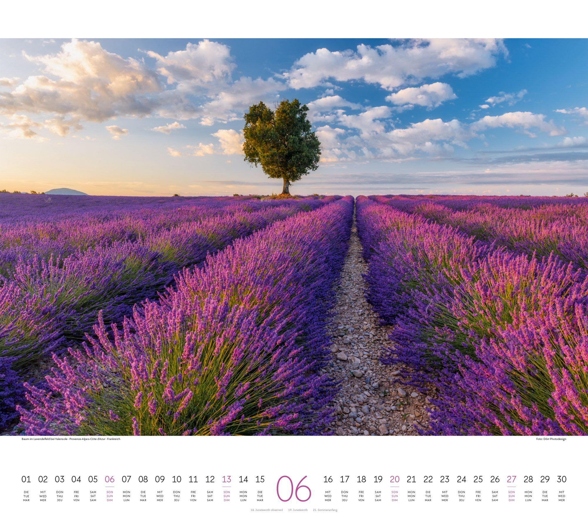 Beispielinhalt (Bild) Wege Kalender 2027