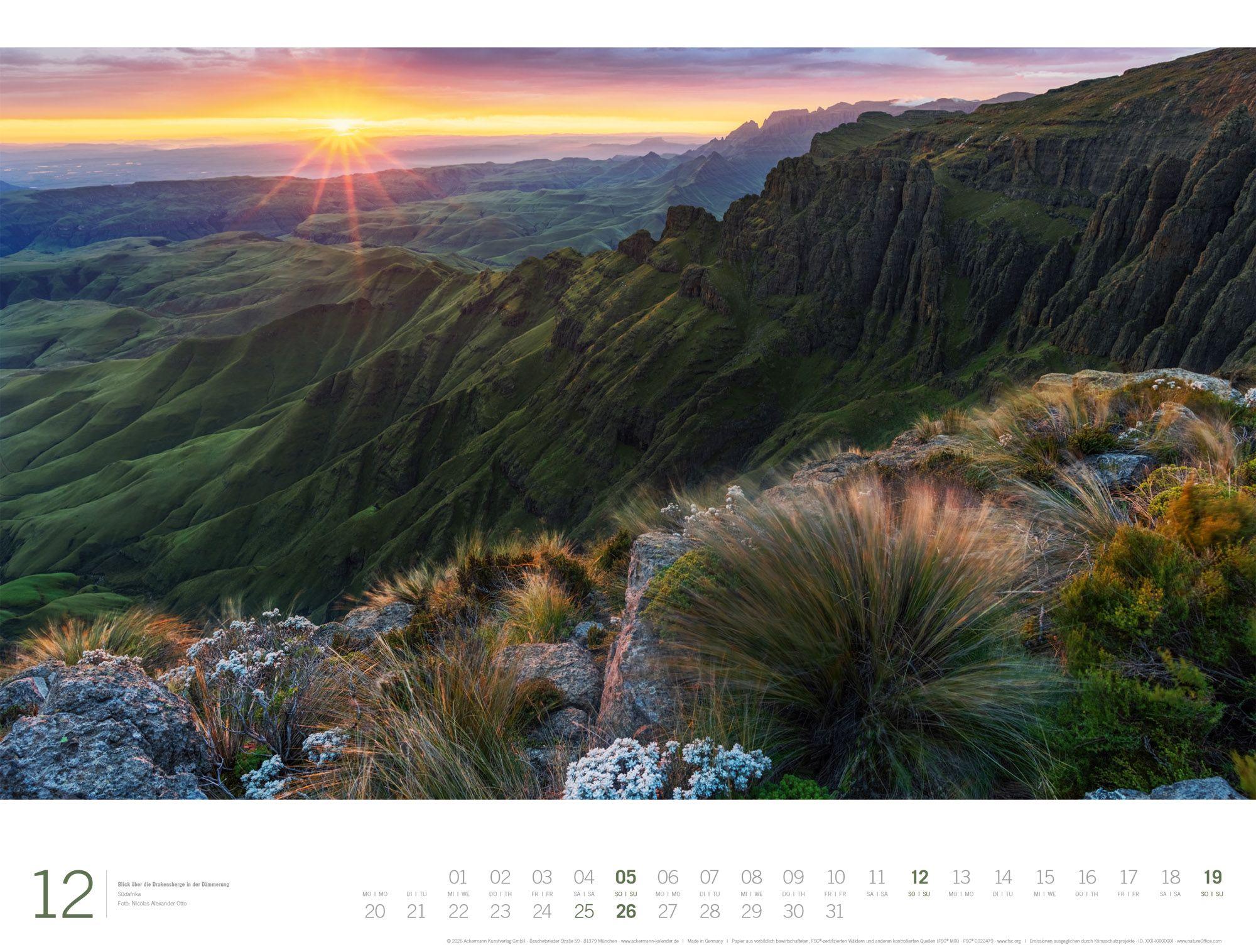 Beispielinhalt (Bild) Afrika Gallery Kalender 2027