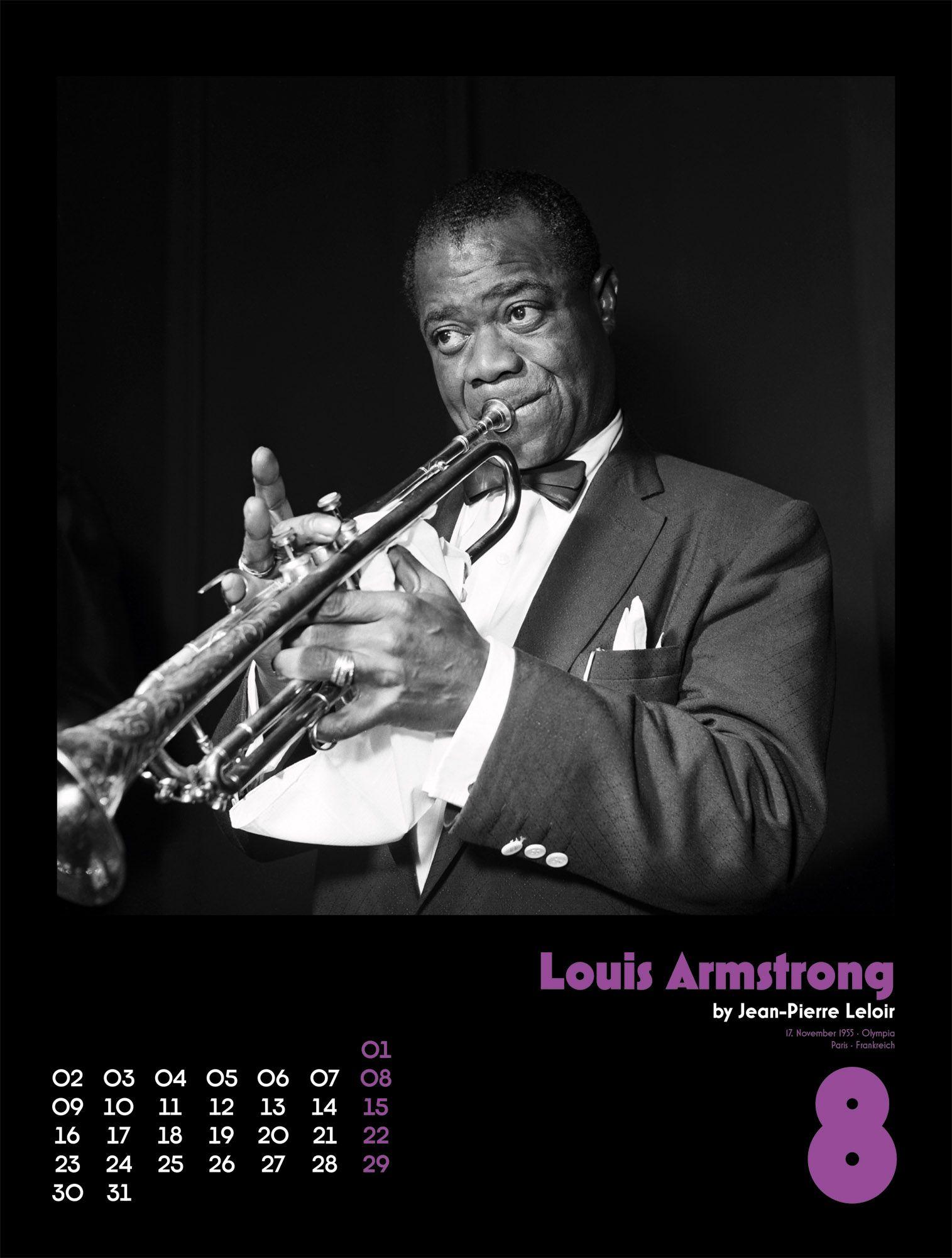 Beispielinhalt (Bild) Jazz Kalender 2027