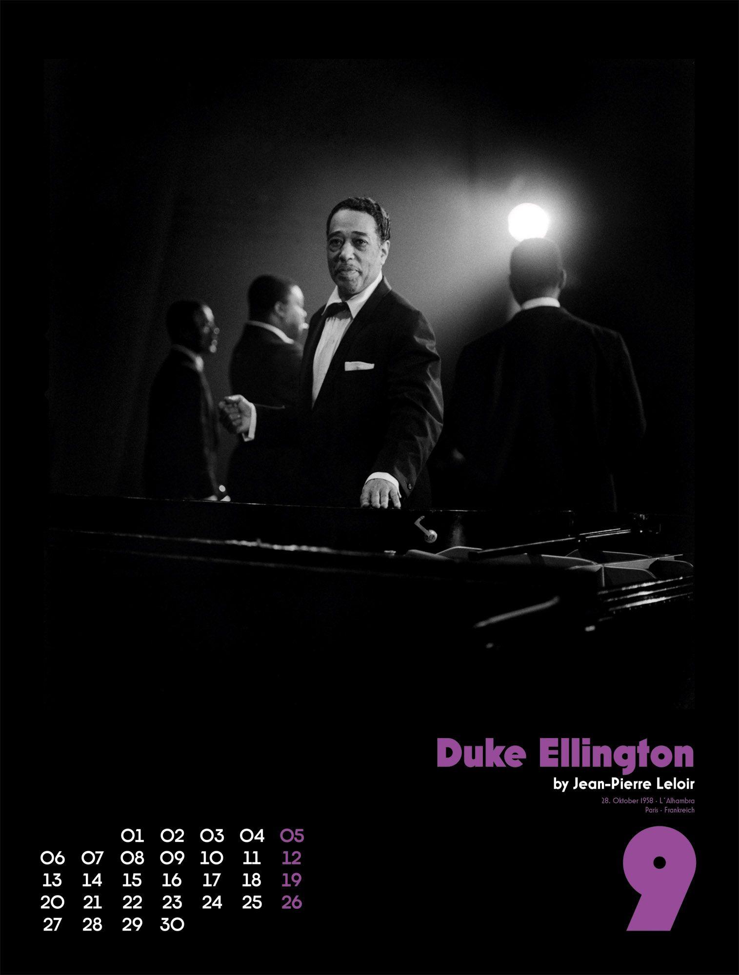 Beispielinhalt (Bild) Jazz Kalender 2027