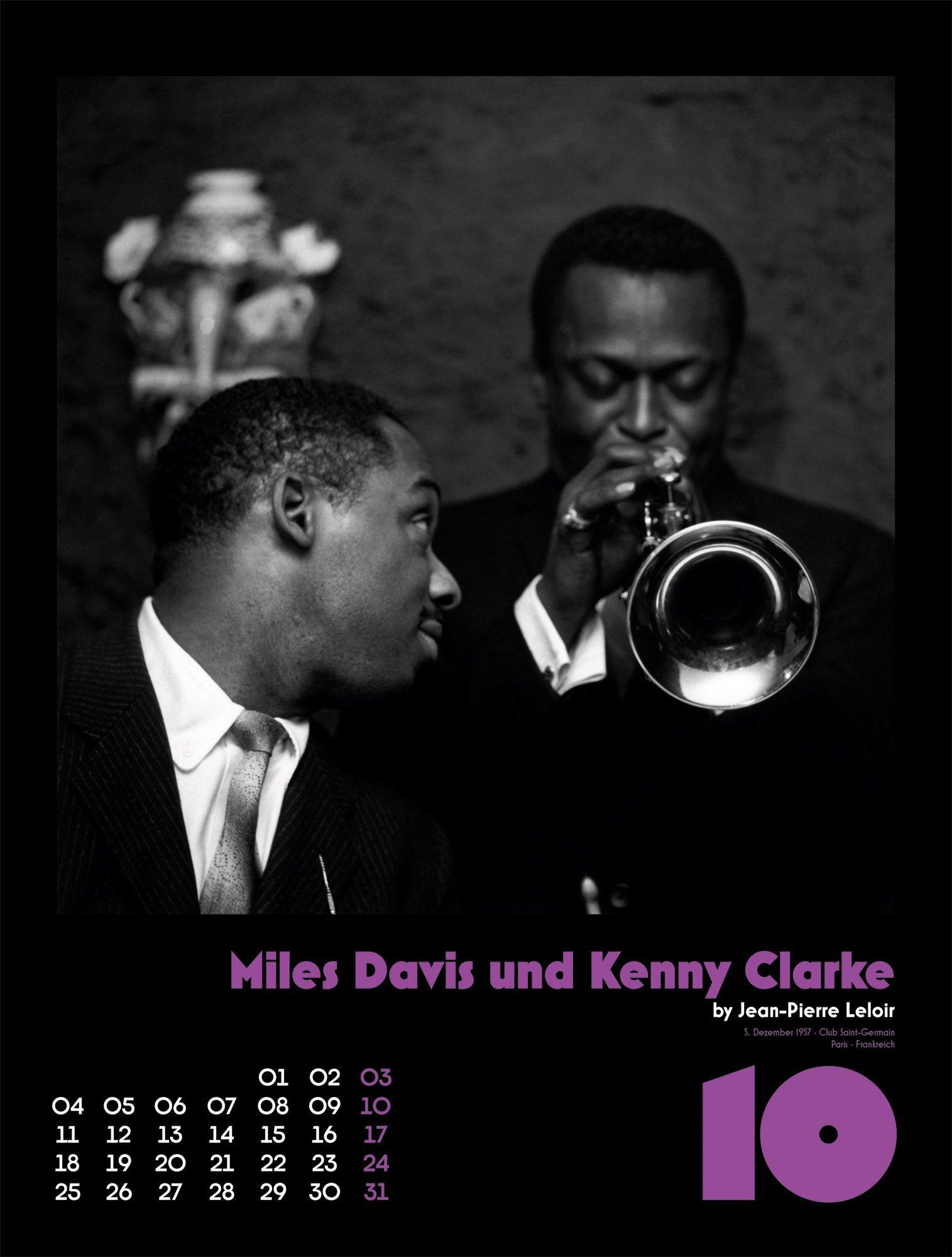 Beispielinhalt (Bild) Jazz Kalender 2027