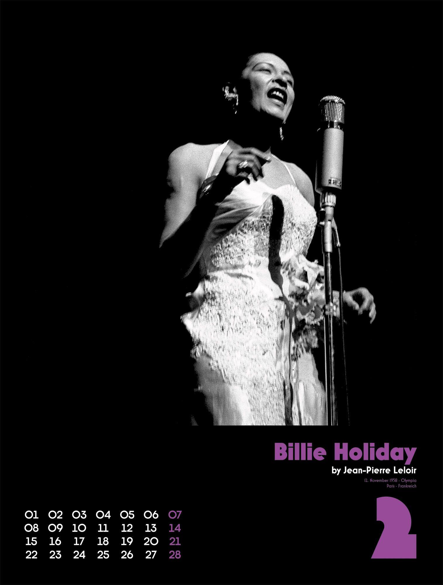 Beispielinhalt (Bild) Jazz Kalender 2027