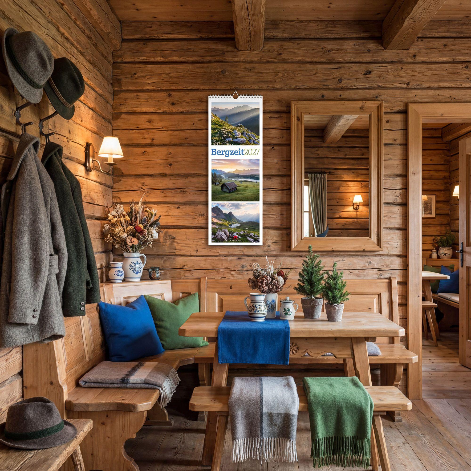 Beispielinhalt (Bild) Bergzeit Triplet-Kalender 2027