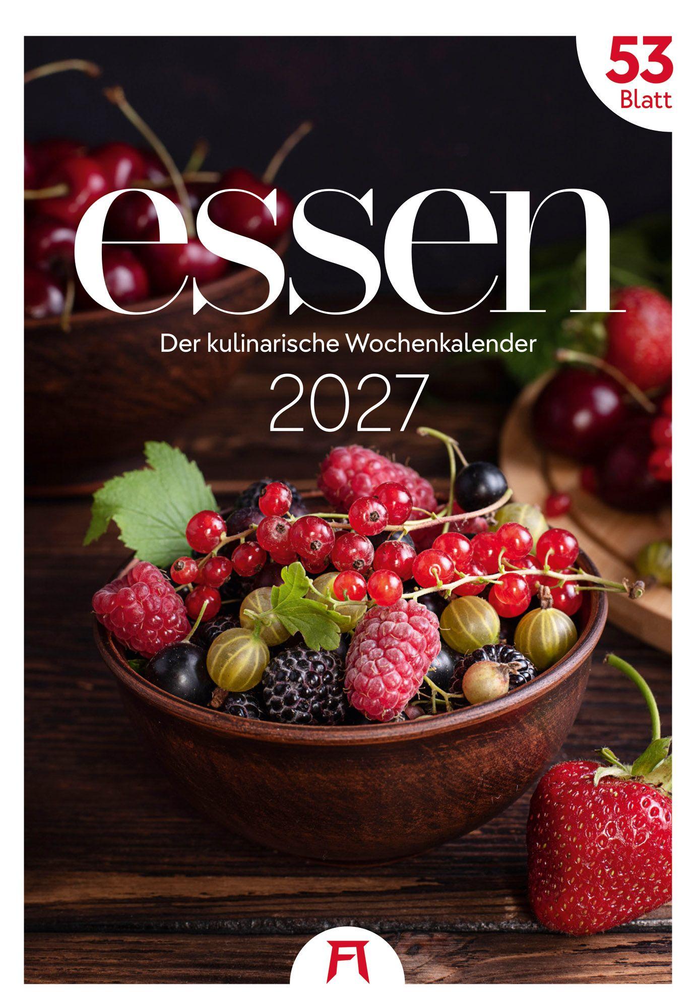 Vorderes Coverbild Essen Wochenkalender 2027
