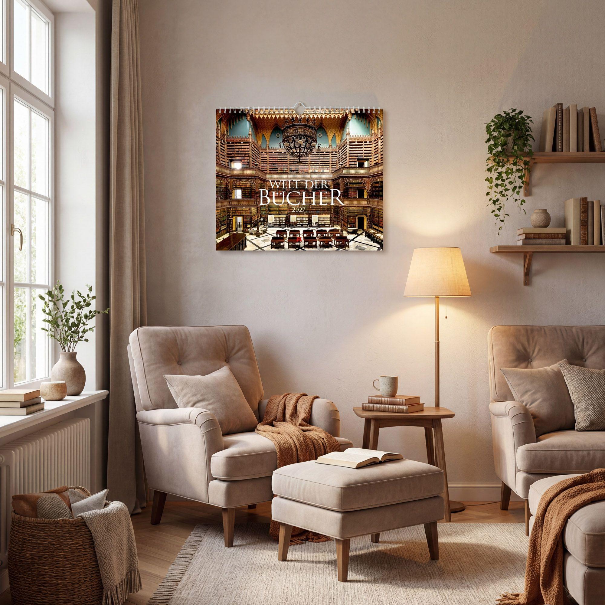 Beispielinhalt (Bild) Welt der Bücher Kalender 2027