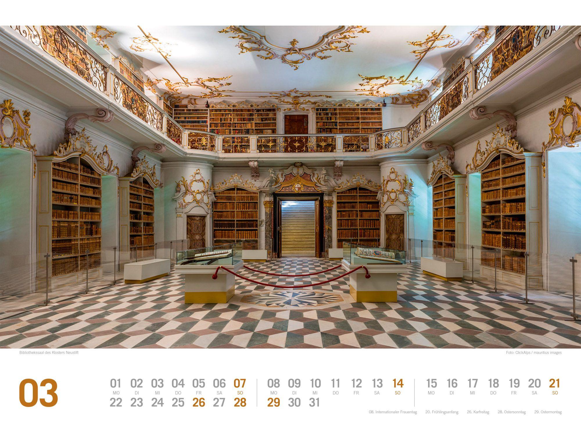 Beispielinhalt (Bild) Südtirol ReiseLust Kalender 2027 | von Bozen bis zu den drei Zinnen