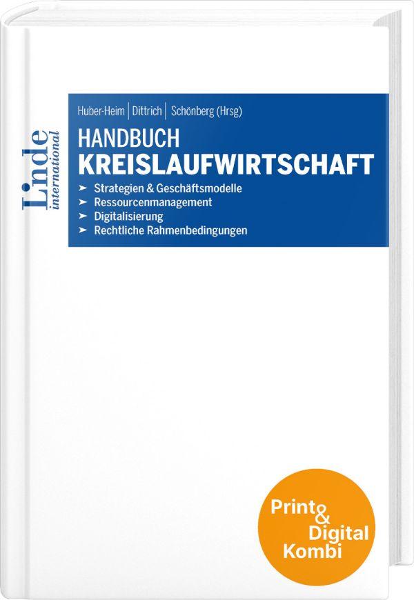 Vorderes Coverbild Handbuch Kreislaufwirtschaft (Kombi Print&digital)