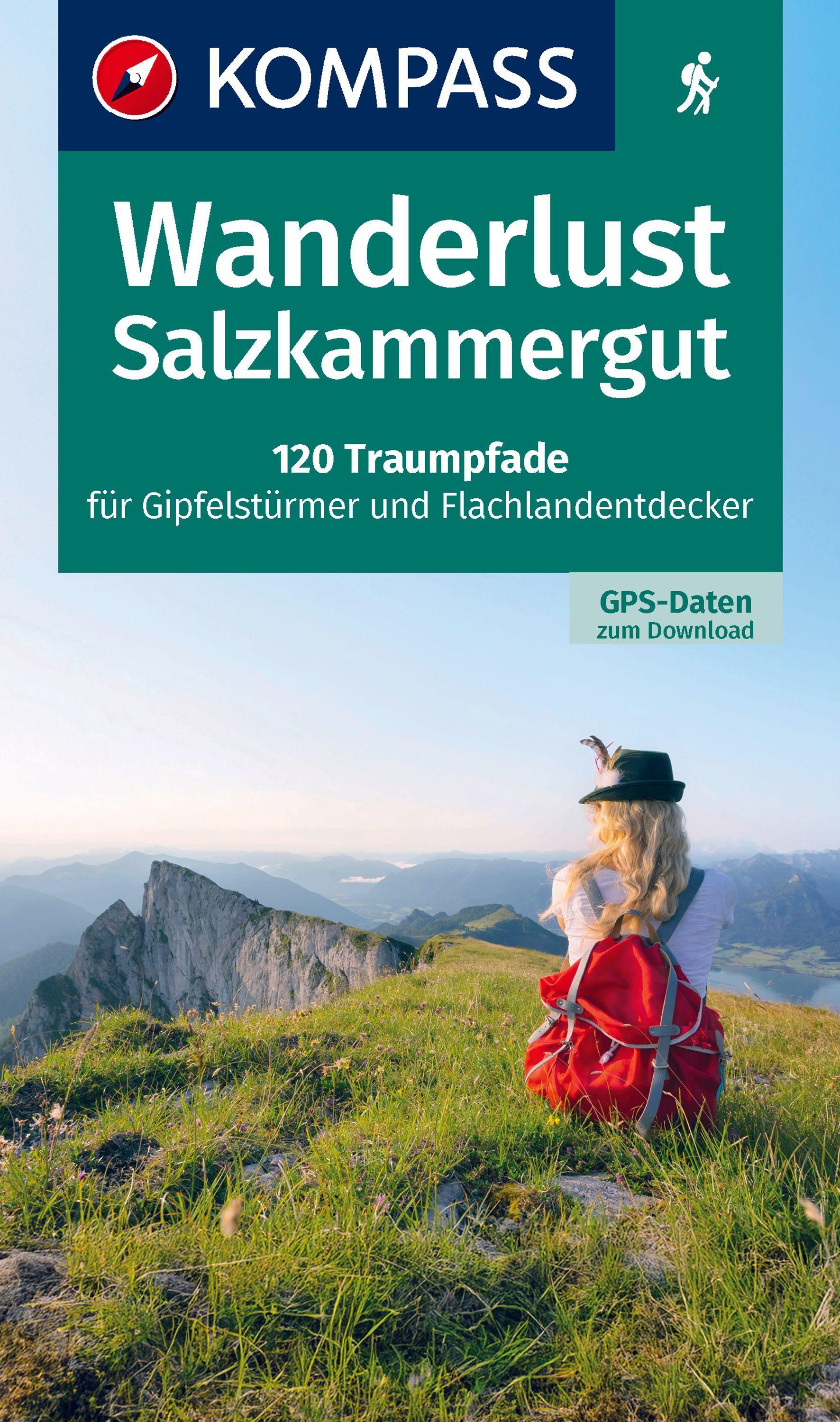 Vorderes Coverbild KOMPASS Wanderlust Salzkammergut
