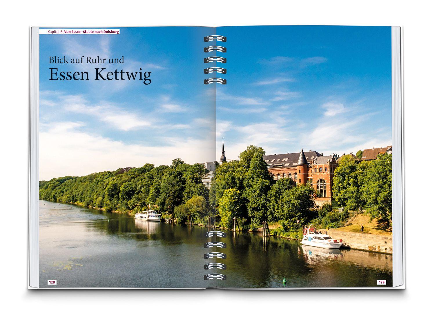 Beispielinhalt (Bild) KOMPASS Radreiseführer RuhrtalRadweg