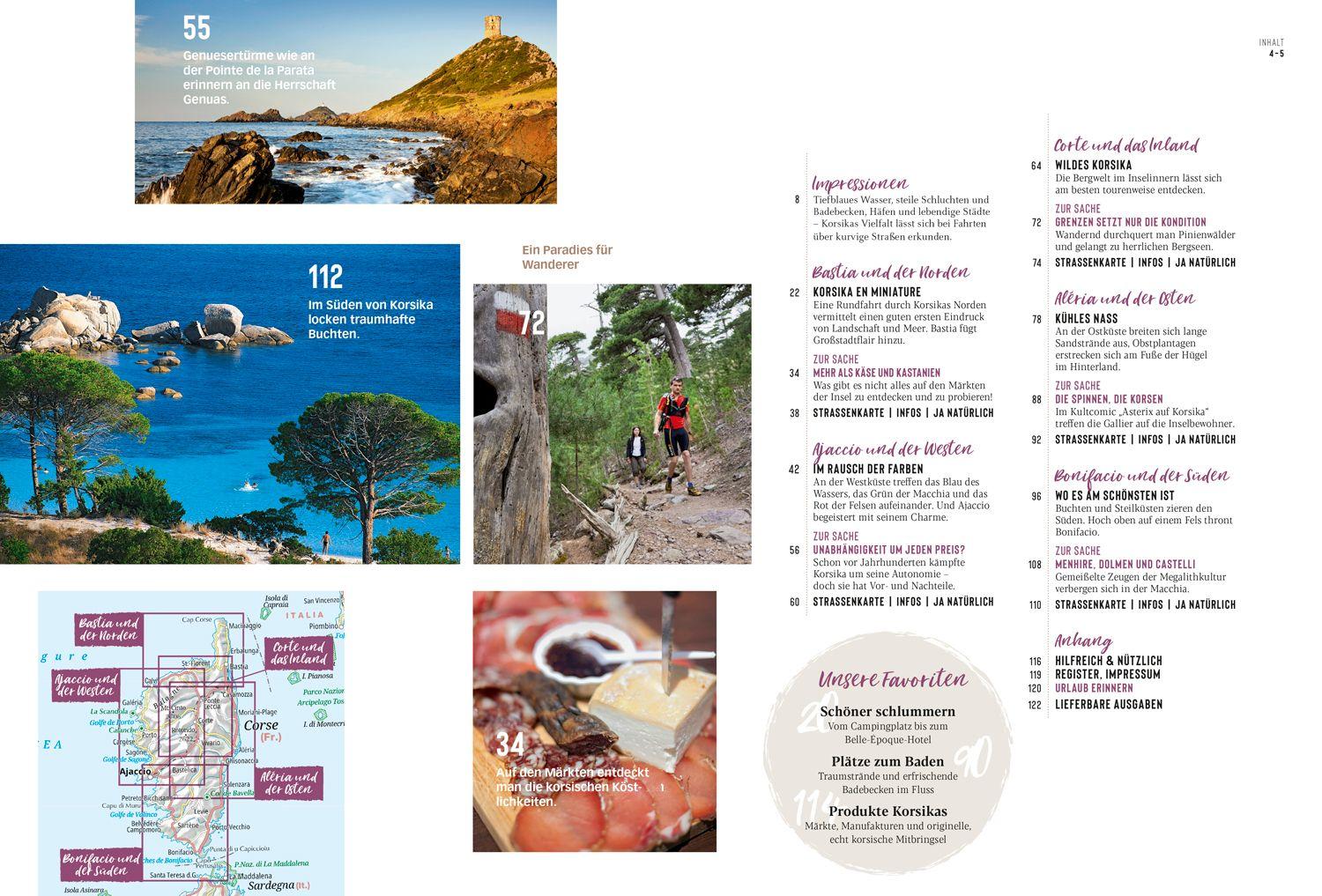 Beispielinhalt (Bild) DUMONT Bildatlas Korsika