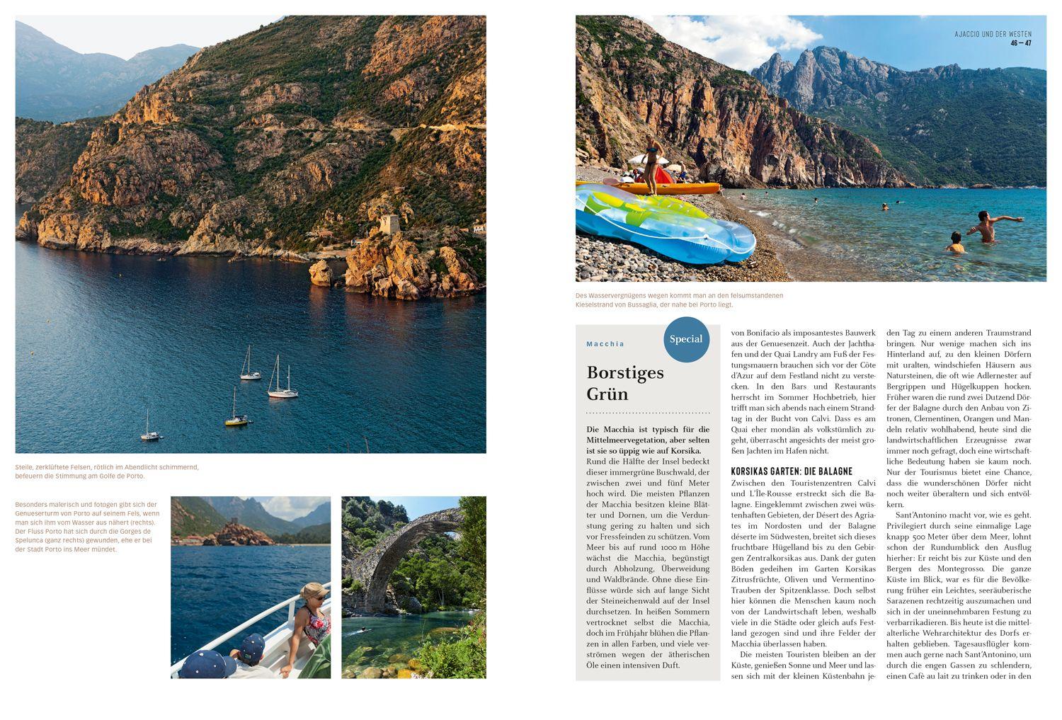 Beispielinhalt (Bild) DUMONT Bildatlas Korsika