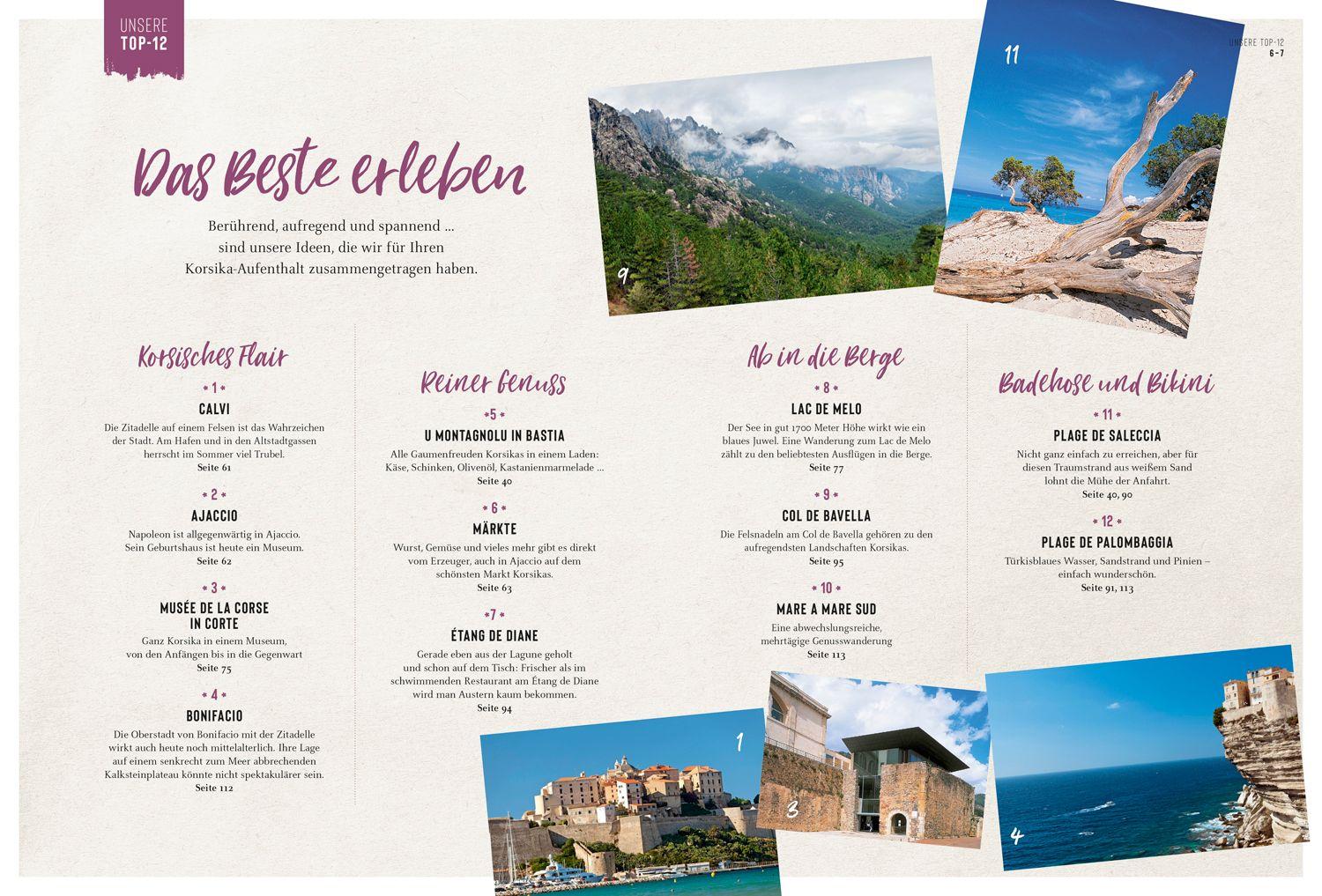 Beispielinhalt (Bild) DUMONT Bildatlas Korsika