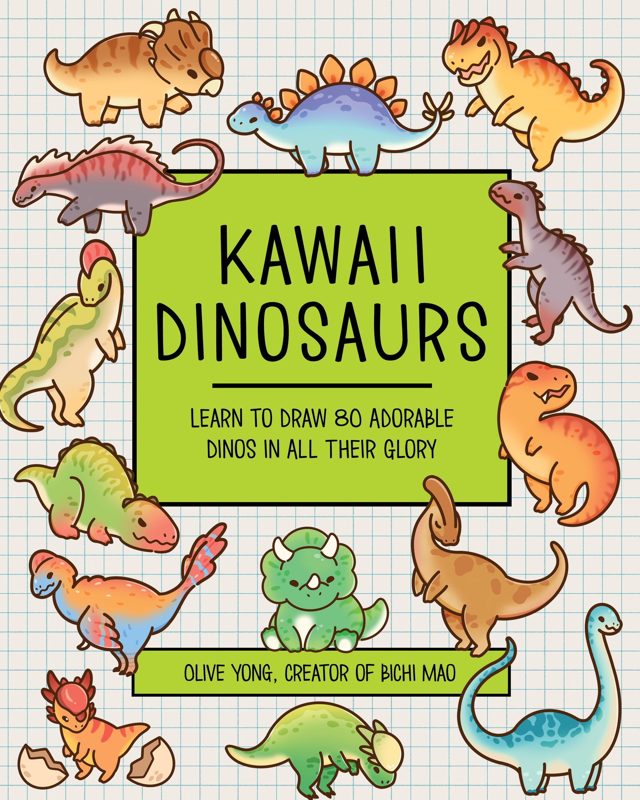 Vorderes Coverbild Kawaii Dinosaurs