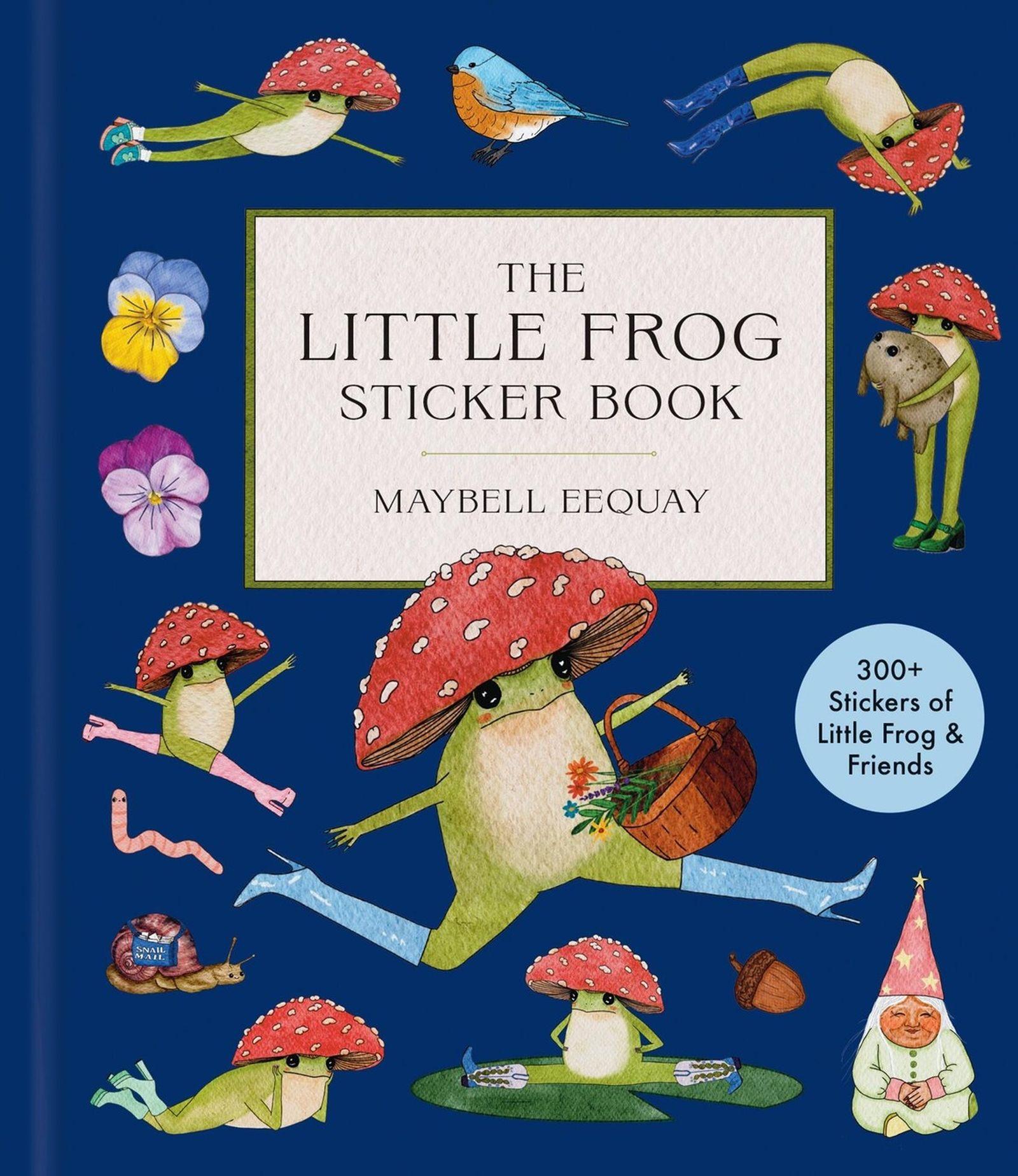 Vorderes Coverbild The Little Frog Sticker Book
