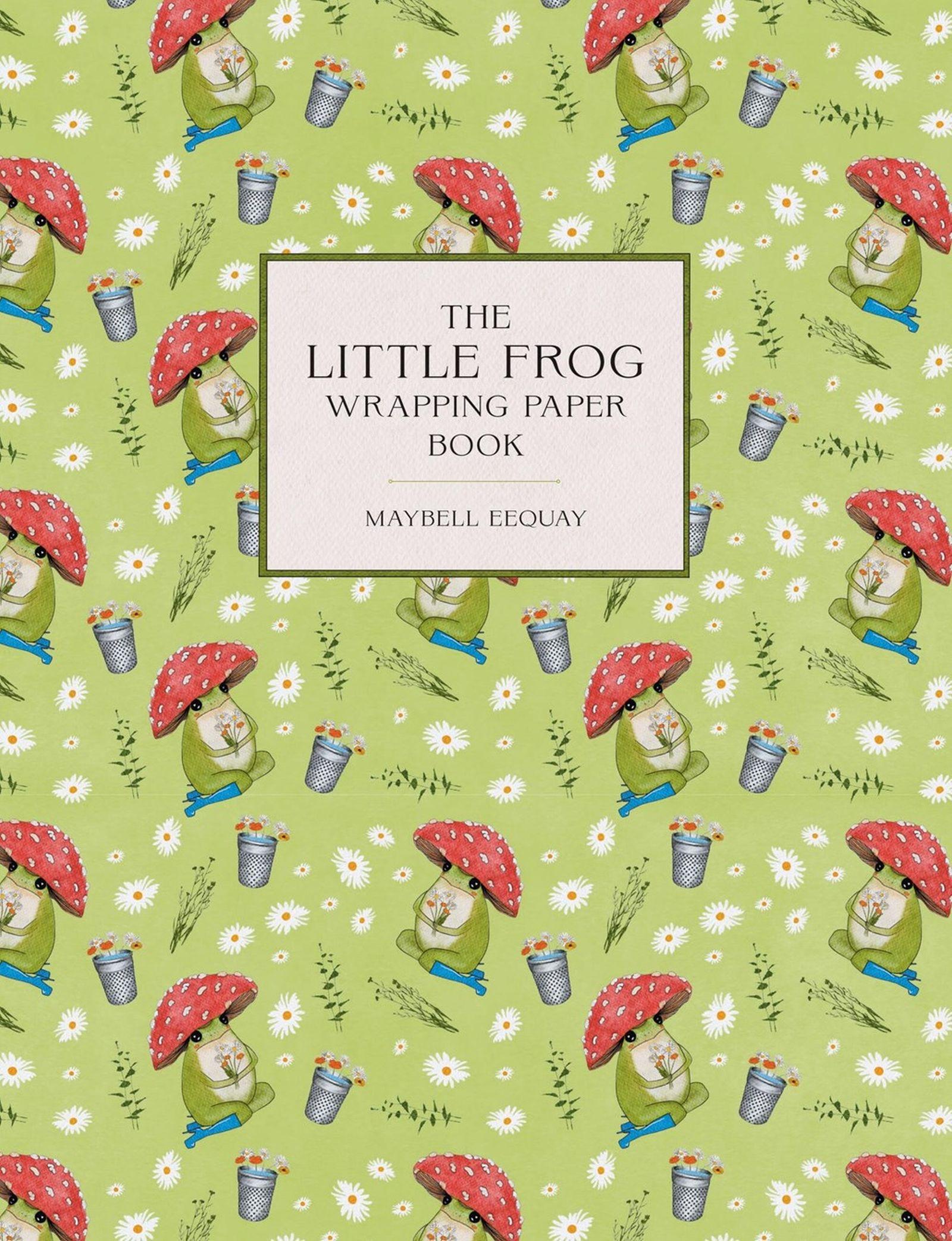 Vorderes Coverbild The Little Frog Wrapping Paper Book