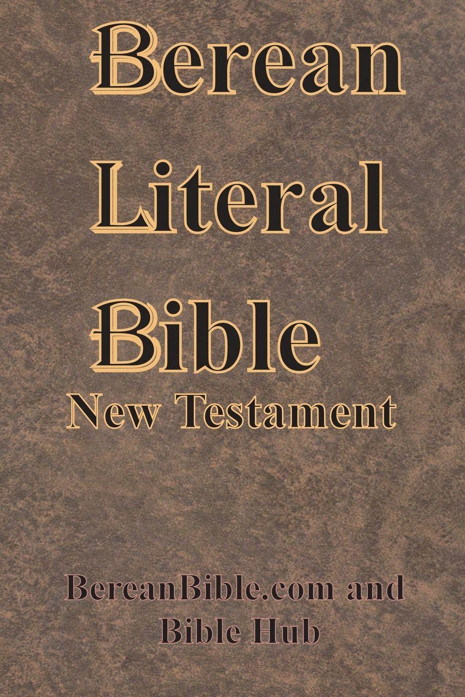 Vorderes Coverbild Berean Literal Bible New Testament