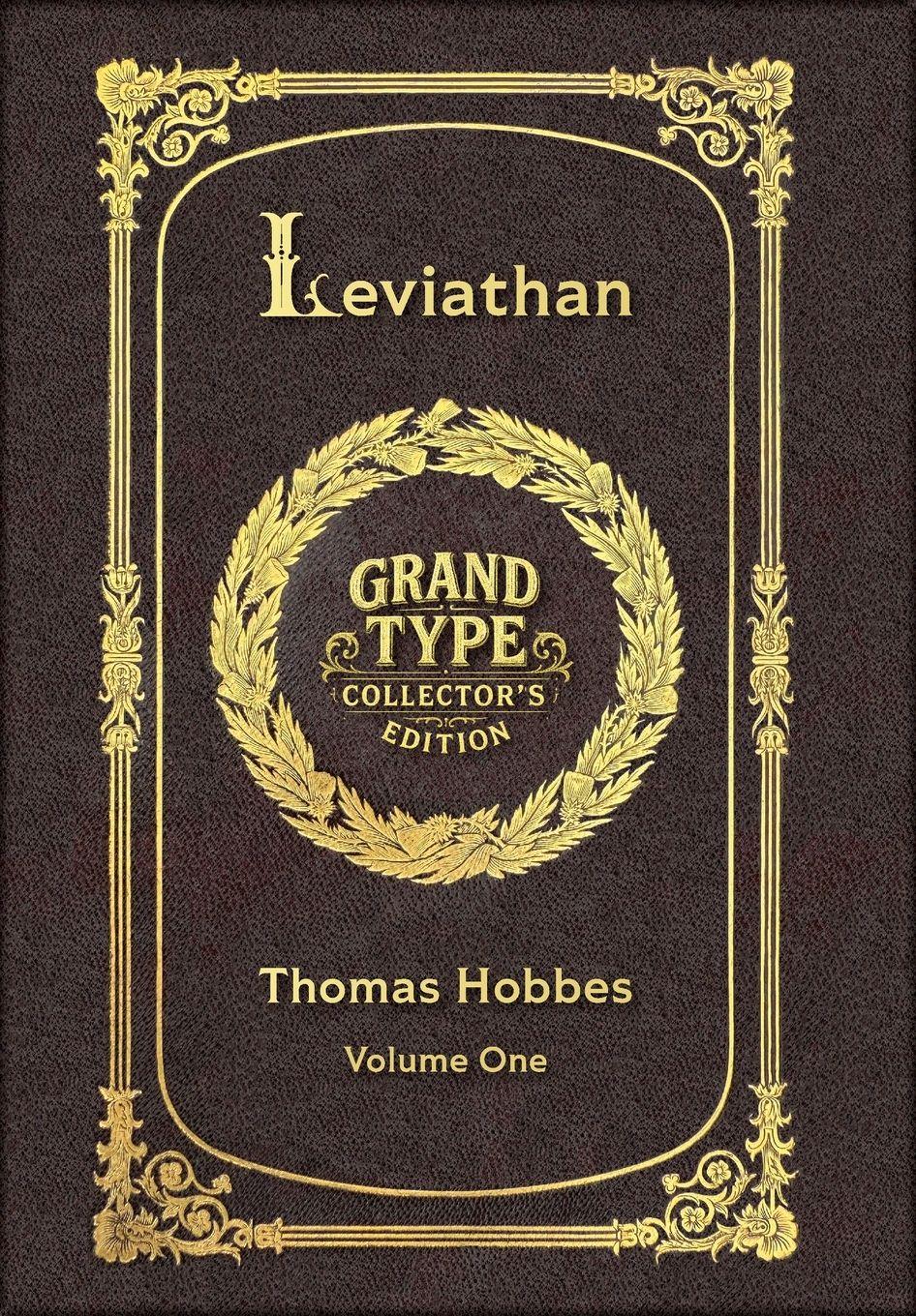 Vorderes Coverbild Large Print - Leviathan, Volume 1 of 3 - Grand Type Collector's Edition - Matte Hardcover with Dust Jacket