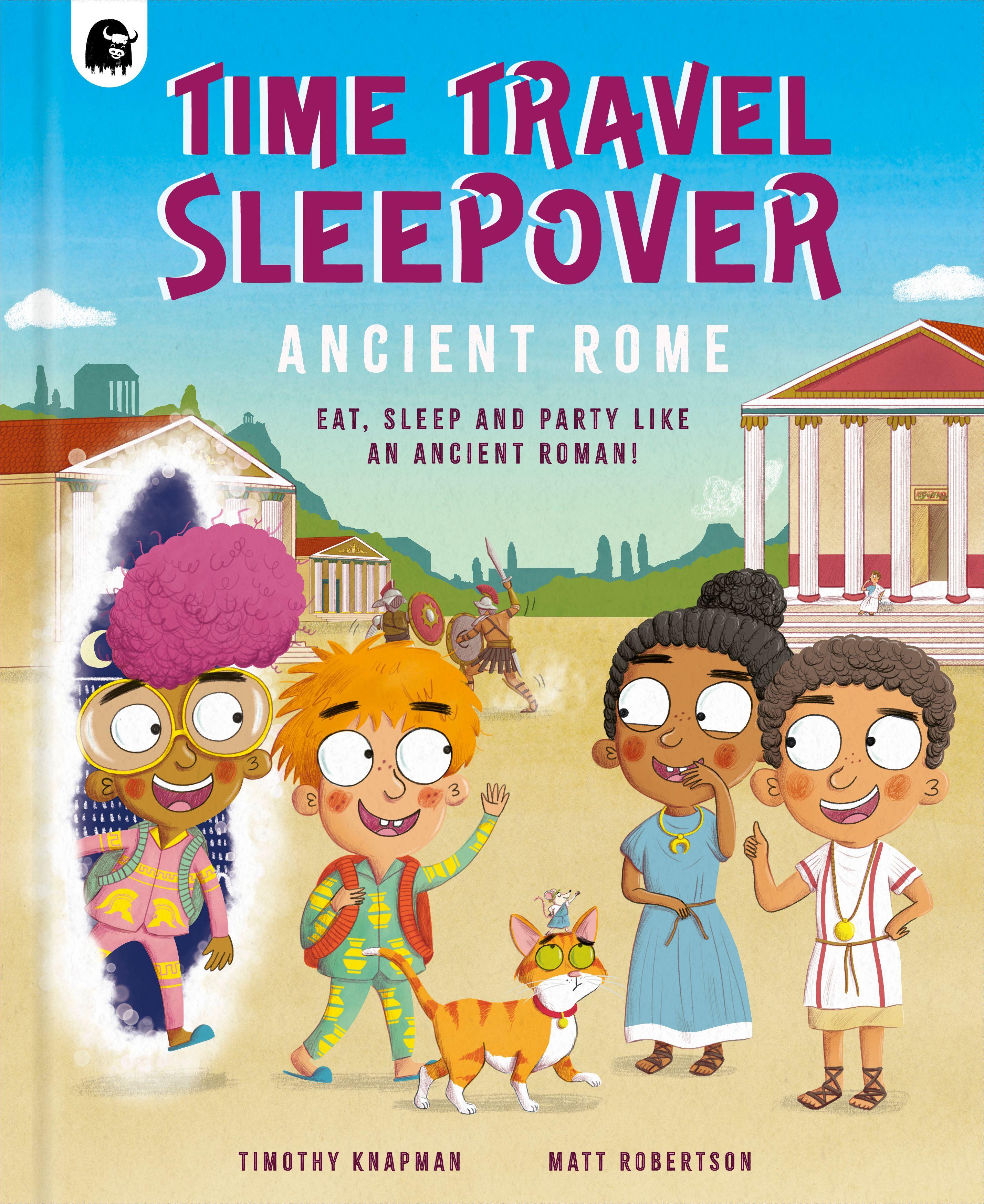 Vorderes Coverbild Time Travel Sleepover: Ancient Rome
